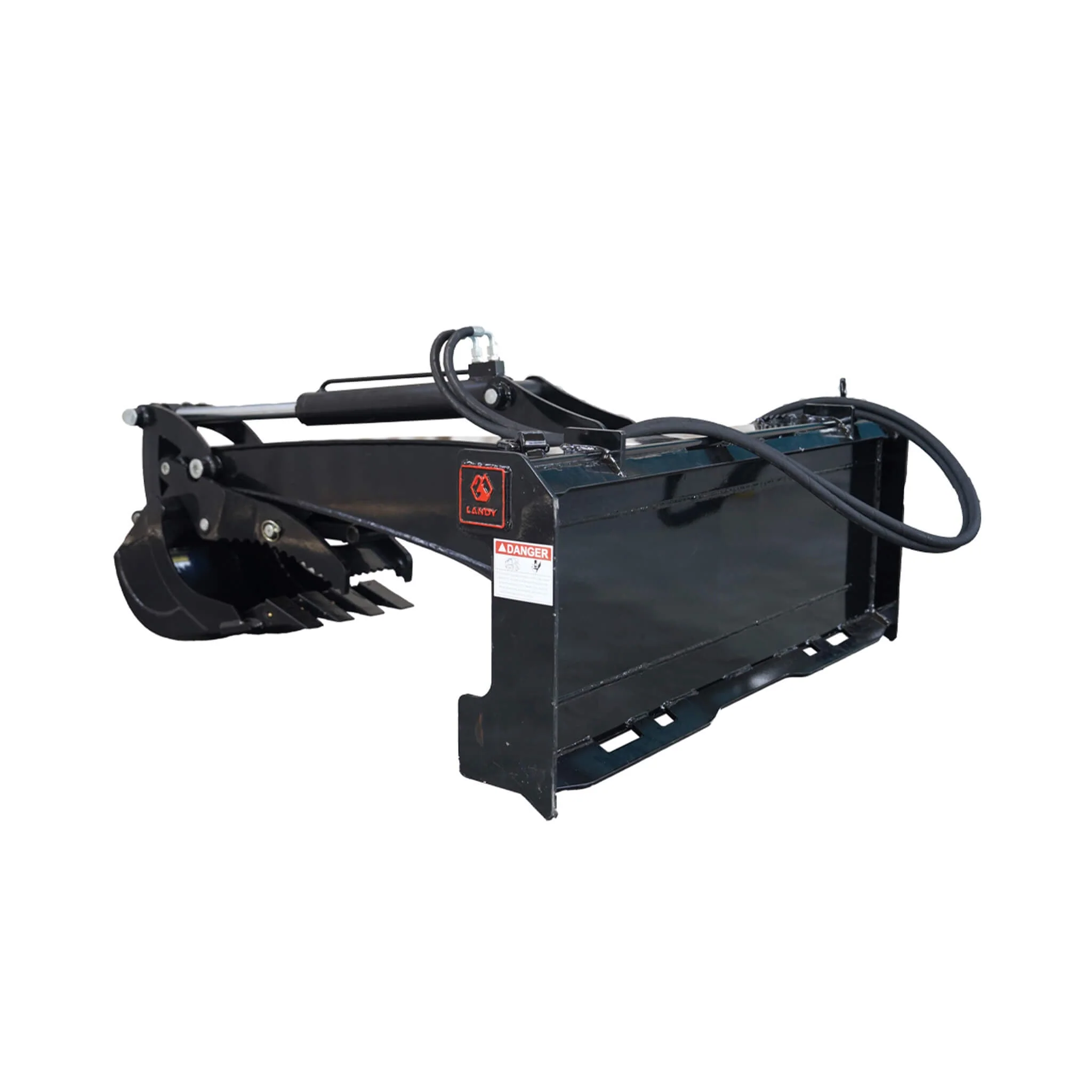 Heavy-Duty Universal Skid Steer Backhoe Digger Bucket Attachment With Universal Quick Attach Plate (SAK26714) - Image 15