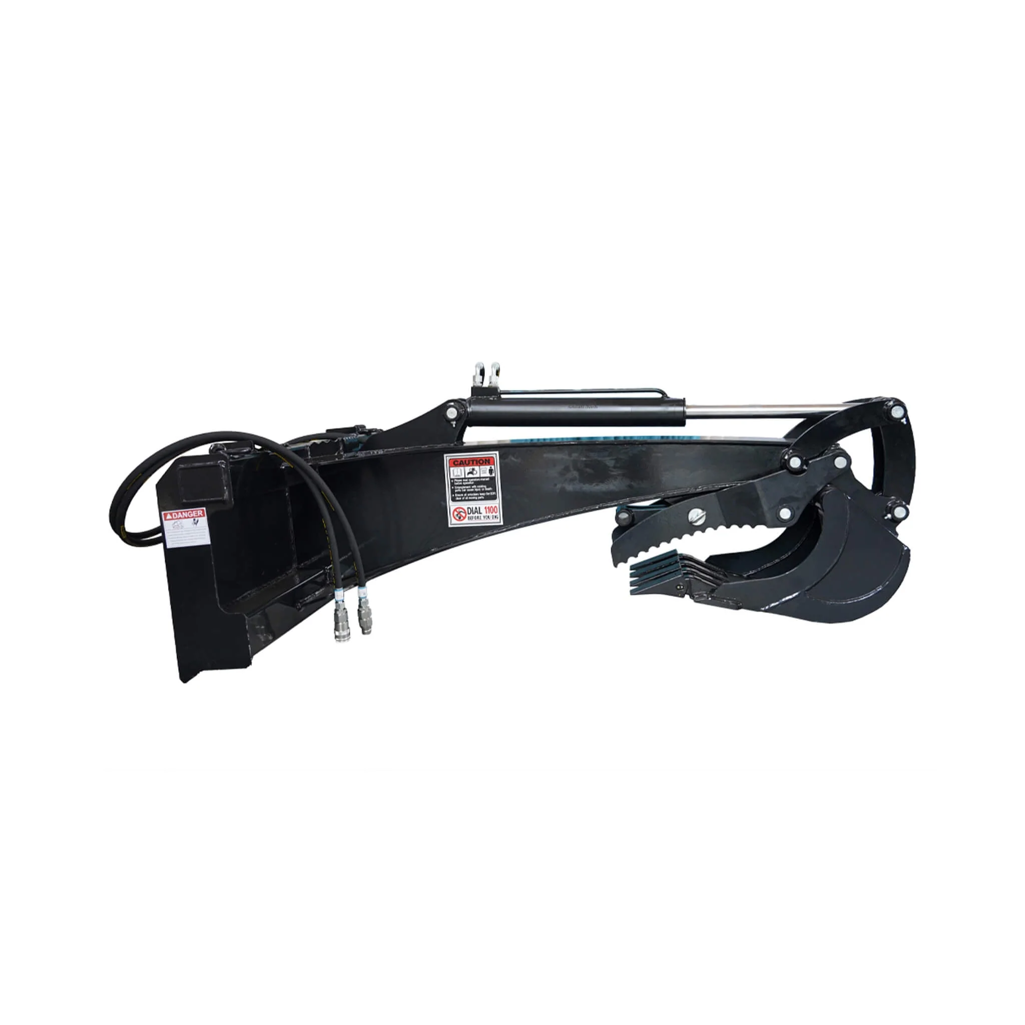 Heavy-Duty Universal Skid Steer Backhoe Digger Bucket Attachment With Universal Quick Attach Plate (SAK26714) - Image 16