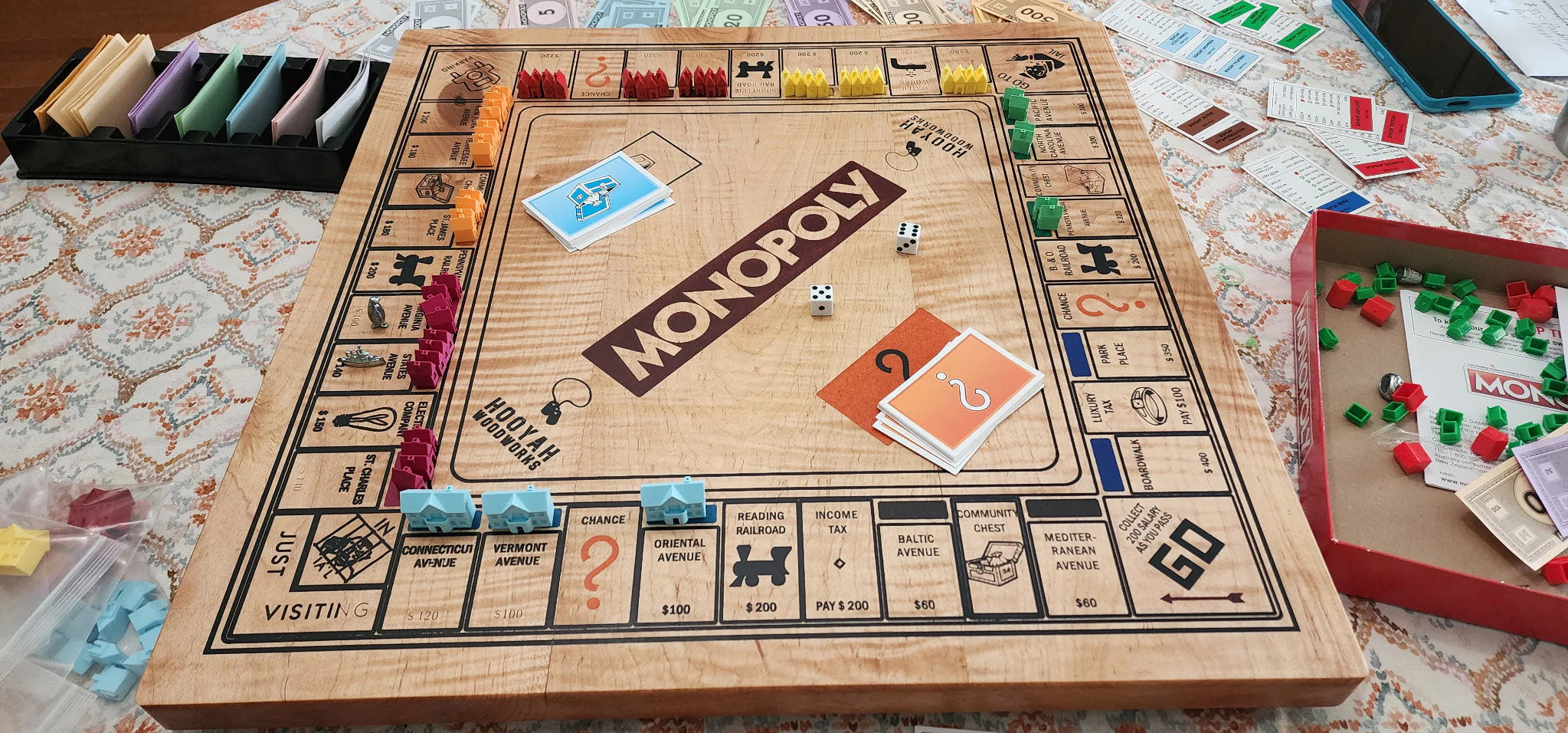 Heirloom quality CUSTOM Monopoly board - Image 2