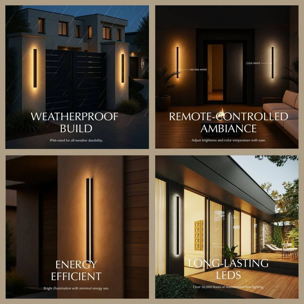 Helios Outdoor LED Wall Lamp - Open Box - Image 3