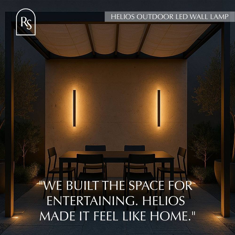 Helios Outdoor LED Wall Lamp - Open Box - Image 5