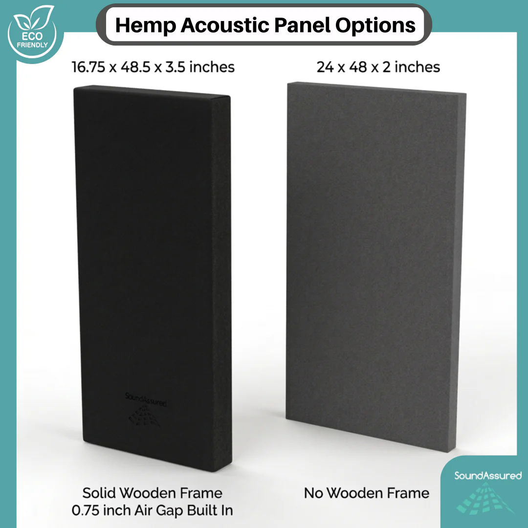 Hemp Acoustic Panel | Sustainable Sound Absorption - Image 2