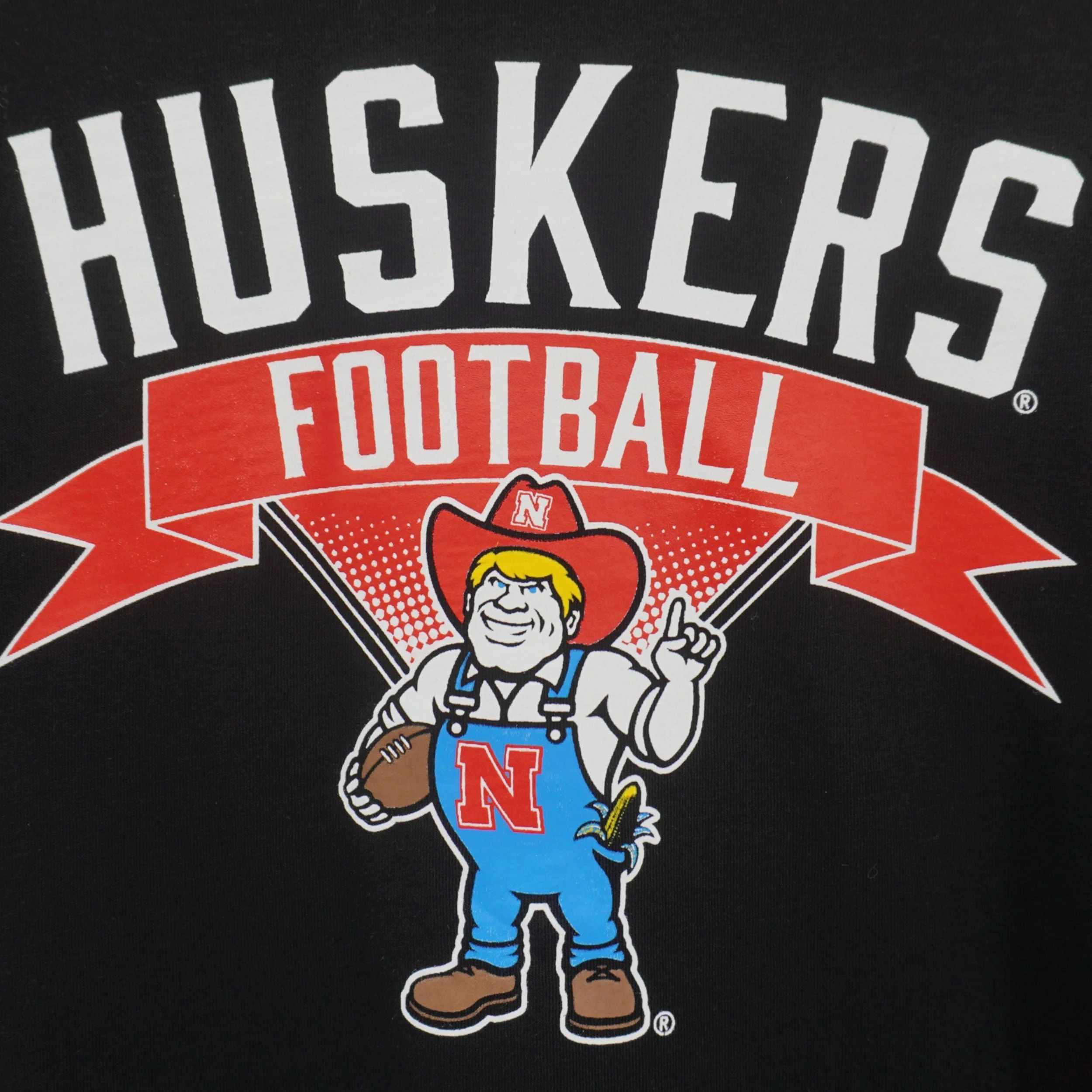 Herbie Husker Women's T-Shirt | Black | Multiple Sizes | Lou's Sporting Goods | 25N13DM104L - Image 2