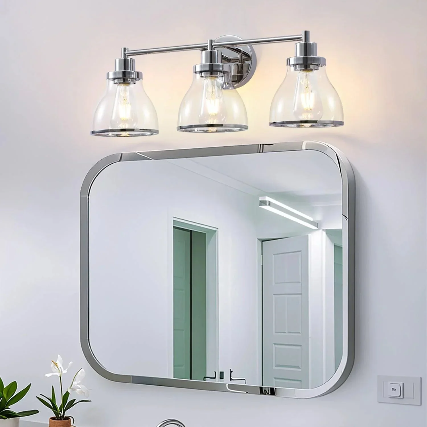 Hermosa Modern 3-Light Bathroom Vanity Light - Image 10
