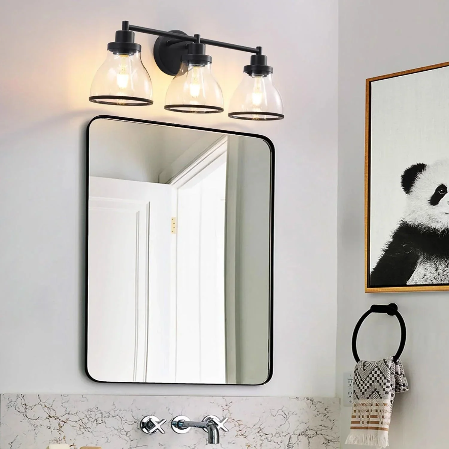 Hermosa Modern 3-Light Bathroom Vanity Light - Image 18