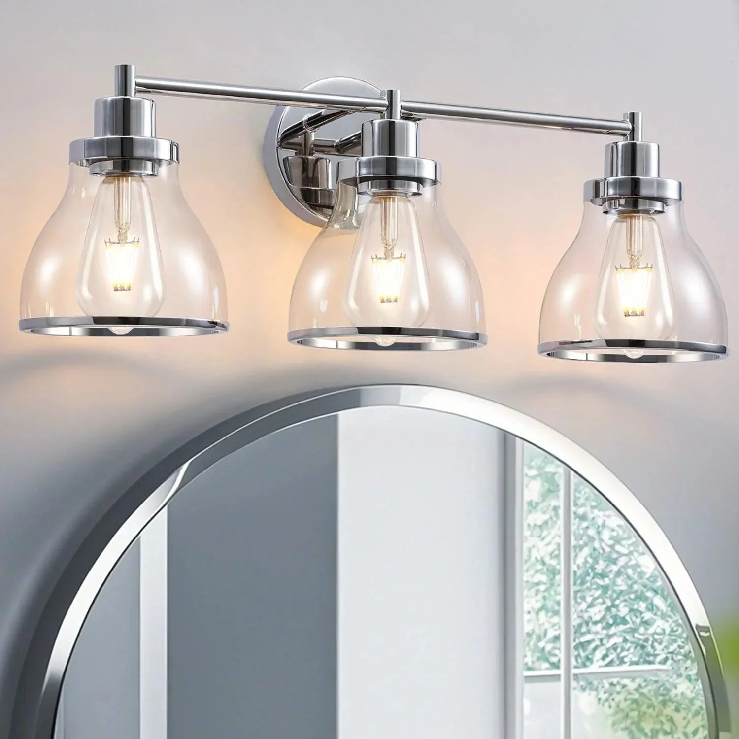 Hermosa Modern 3-Light Bathroom Vanity Light - Image 8