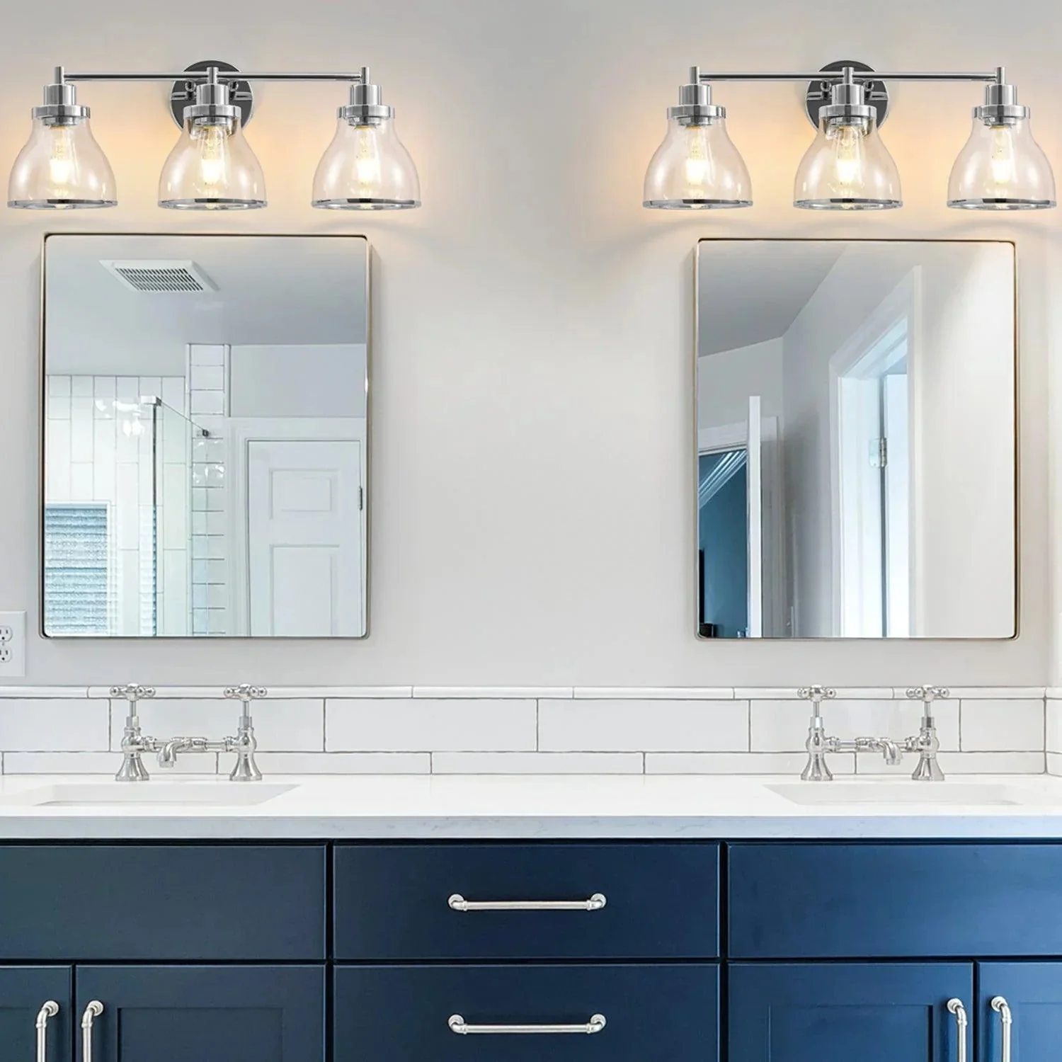 Hermosa Modern 3-Light Bathroom Vanity Light - Image 9
