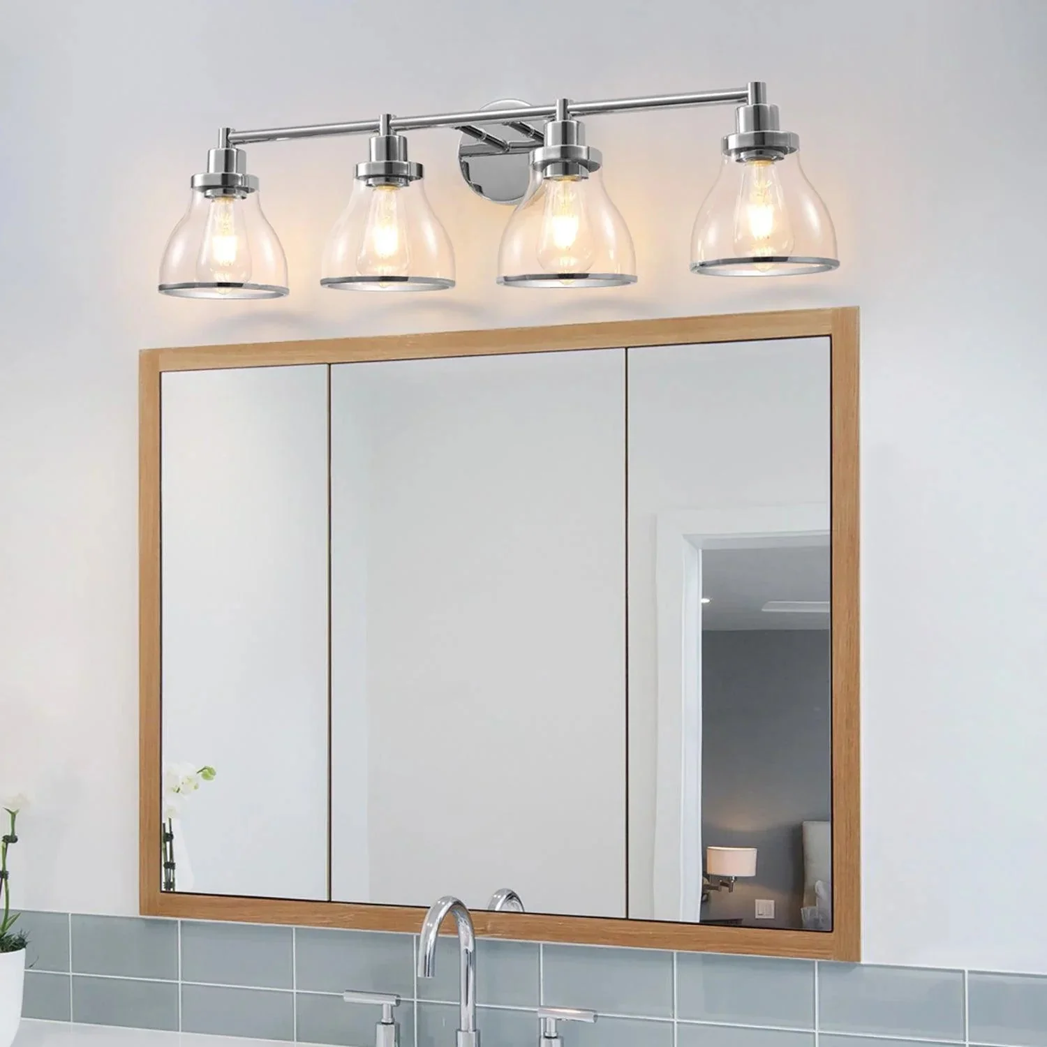 Hermosa Modern 4-Light Bathroom Vanity Light - Image 17