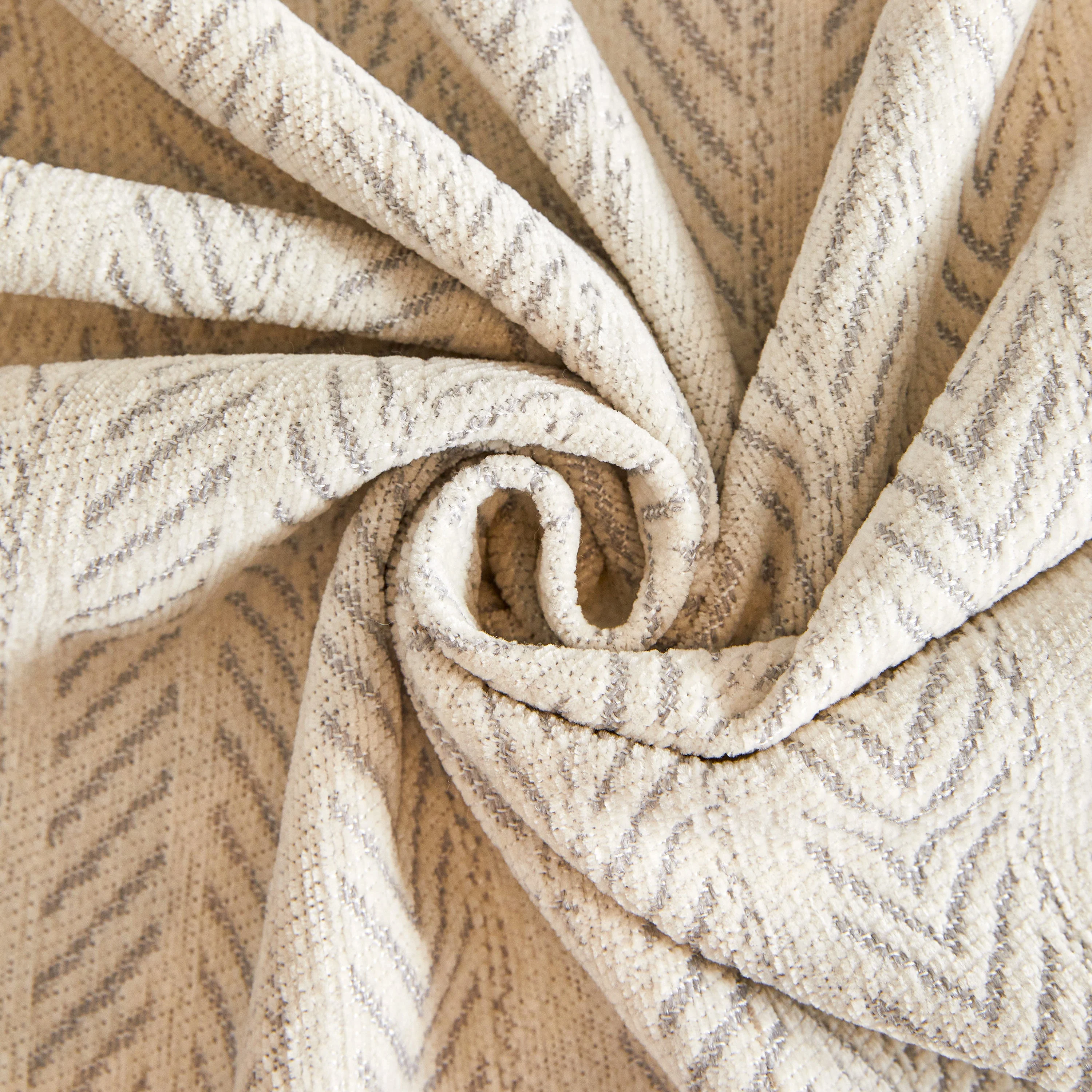 Herringbone Chenille Couch Cover Blanket Soft Durable Throw Sofa Protector with Tassel - Image 98
