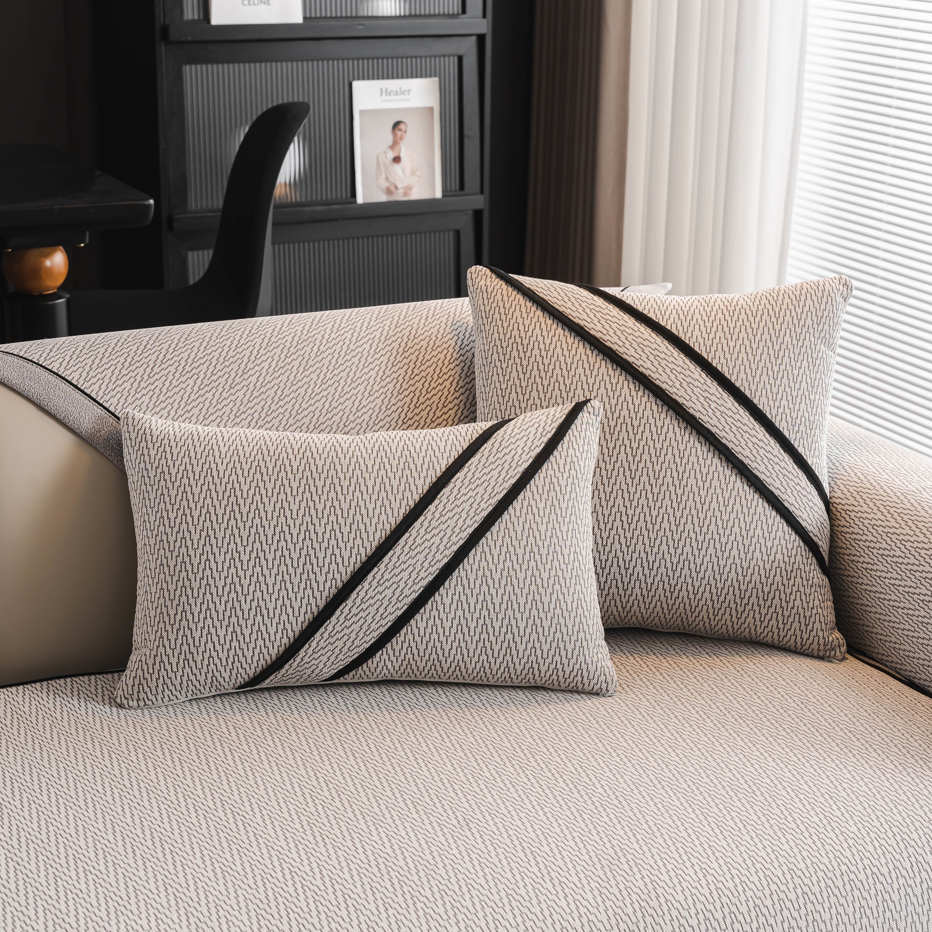 Herringbone Couch Protector for Pets, Non-Slip Washable Sectional Couch Covers - Image 37