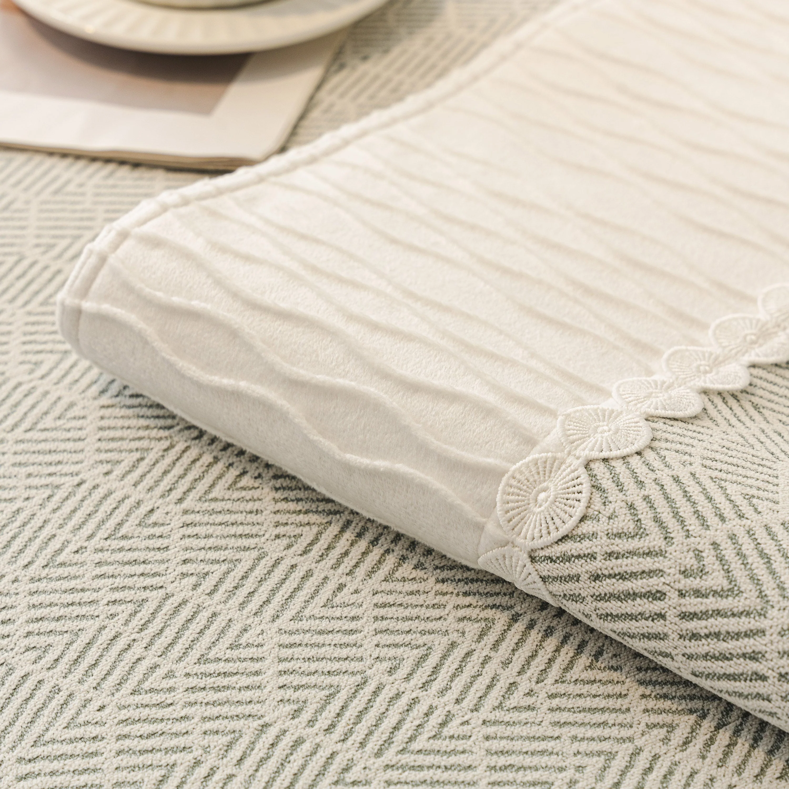 Herringbone Sofa Protector Cover, Non-Slip Couch Cover for Seat, Back & Arms - Image 33