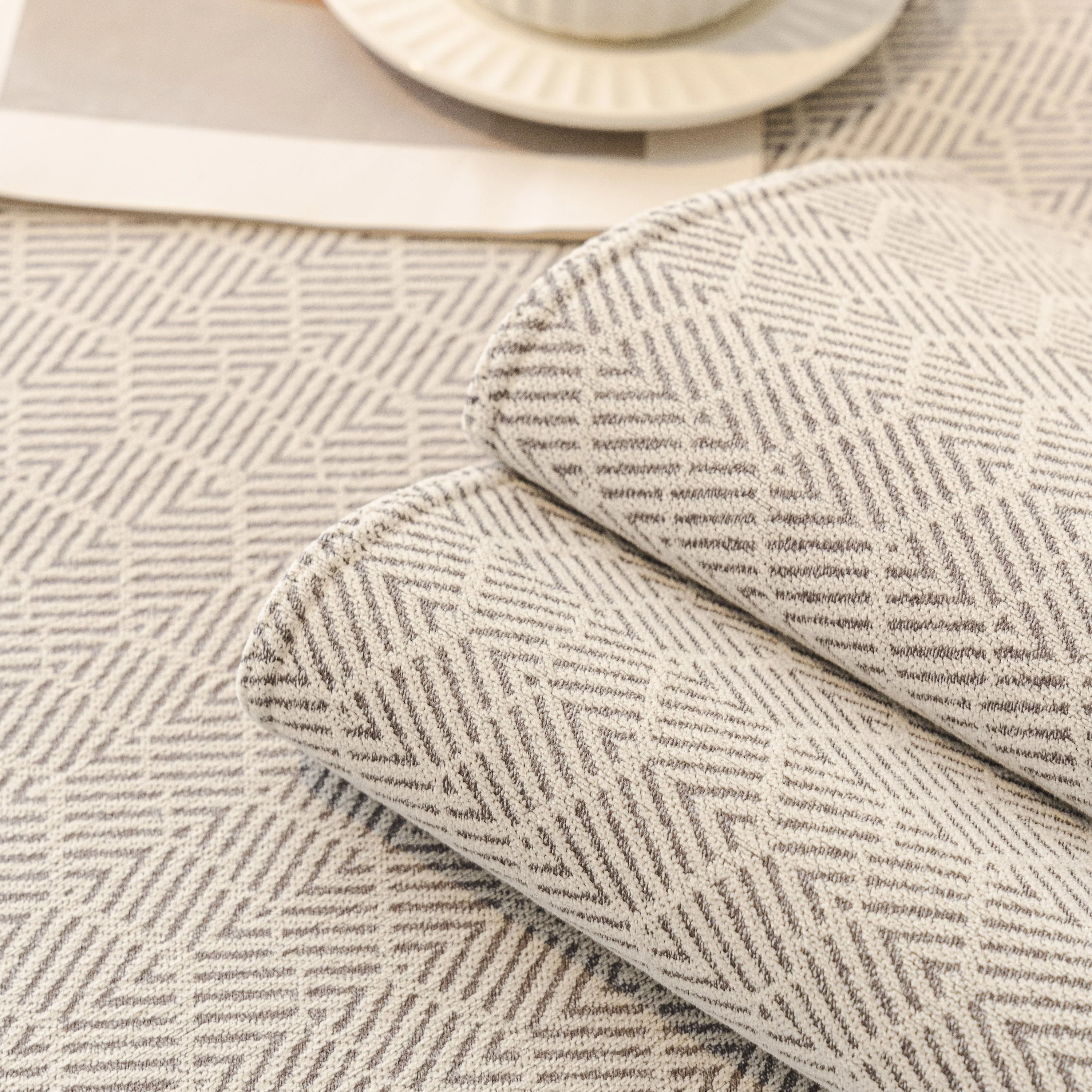 Herringbone Sofa Protector Cover, Non-Slip Couch Cover for Seat, Back & Arms - Image 47