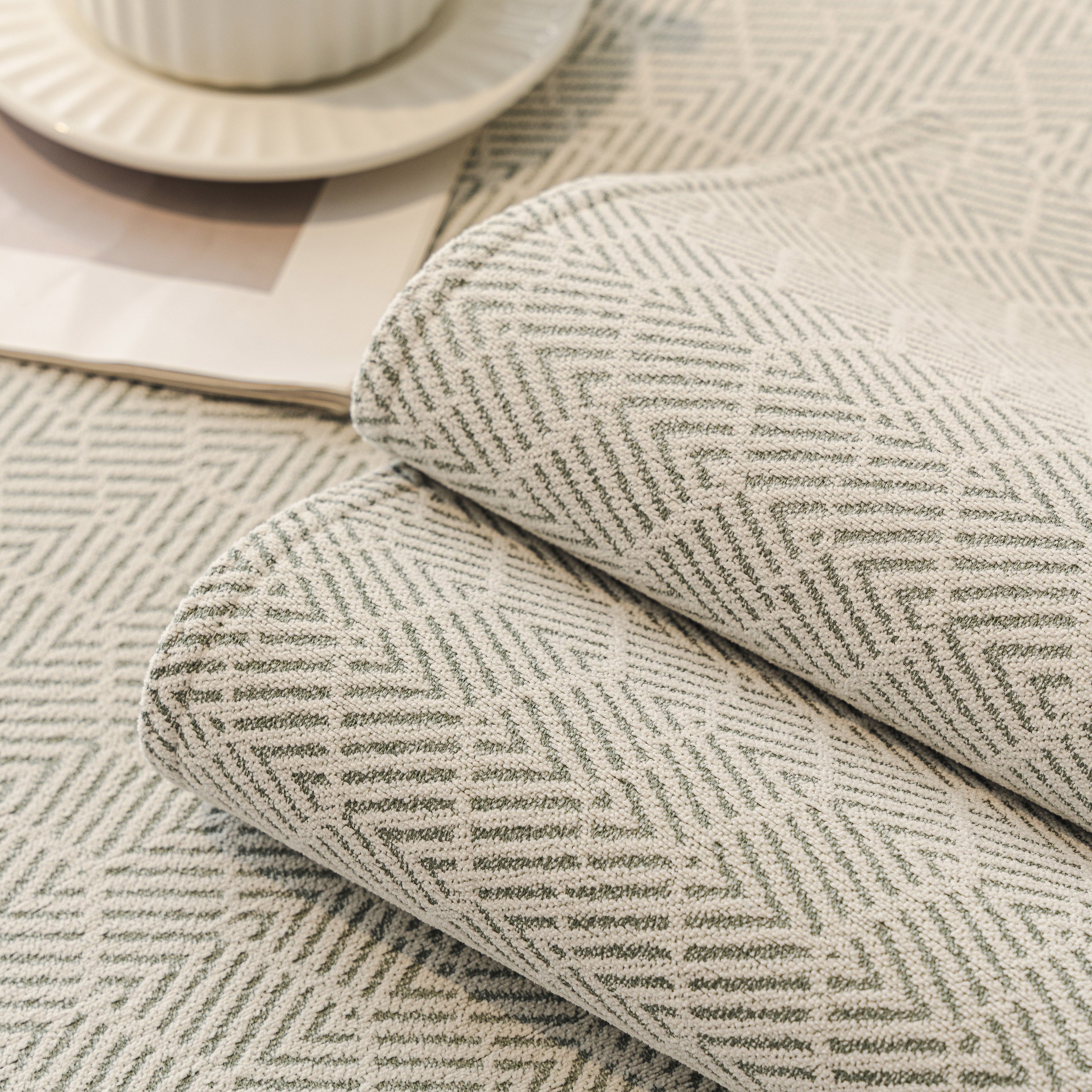 Herringbone Sofa Protector Cover, Non-Slip Couch Cover for Seat, Back & Arms - Image 56