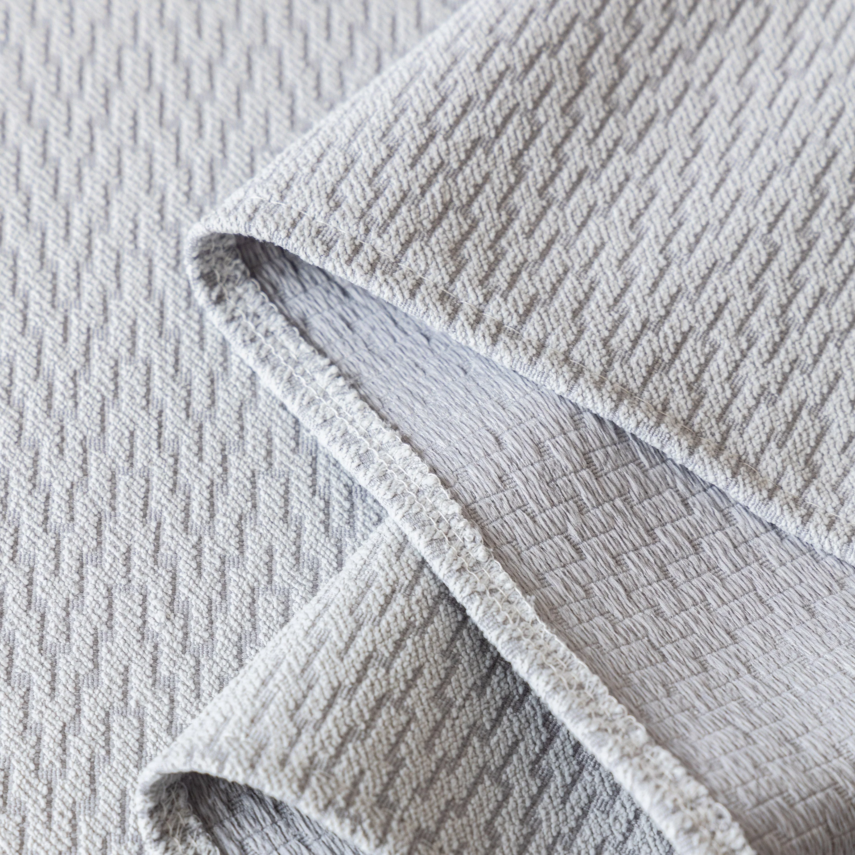 Herringbone Textured Sofa Throw Blanket, Durable Pet Friendly Modern Couch Slipcover - Image 26