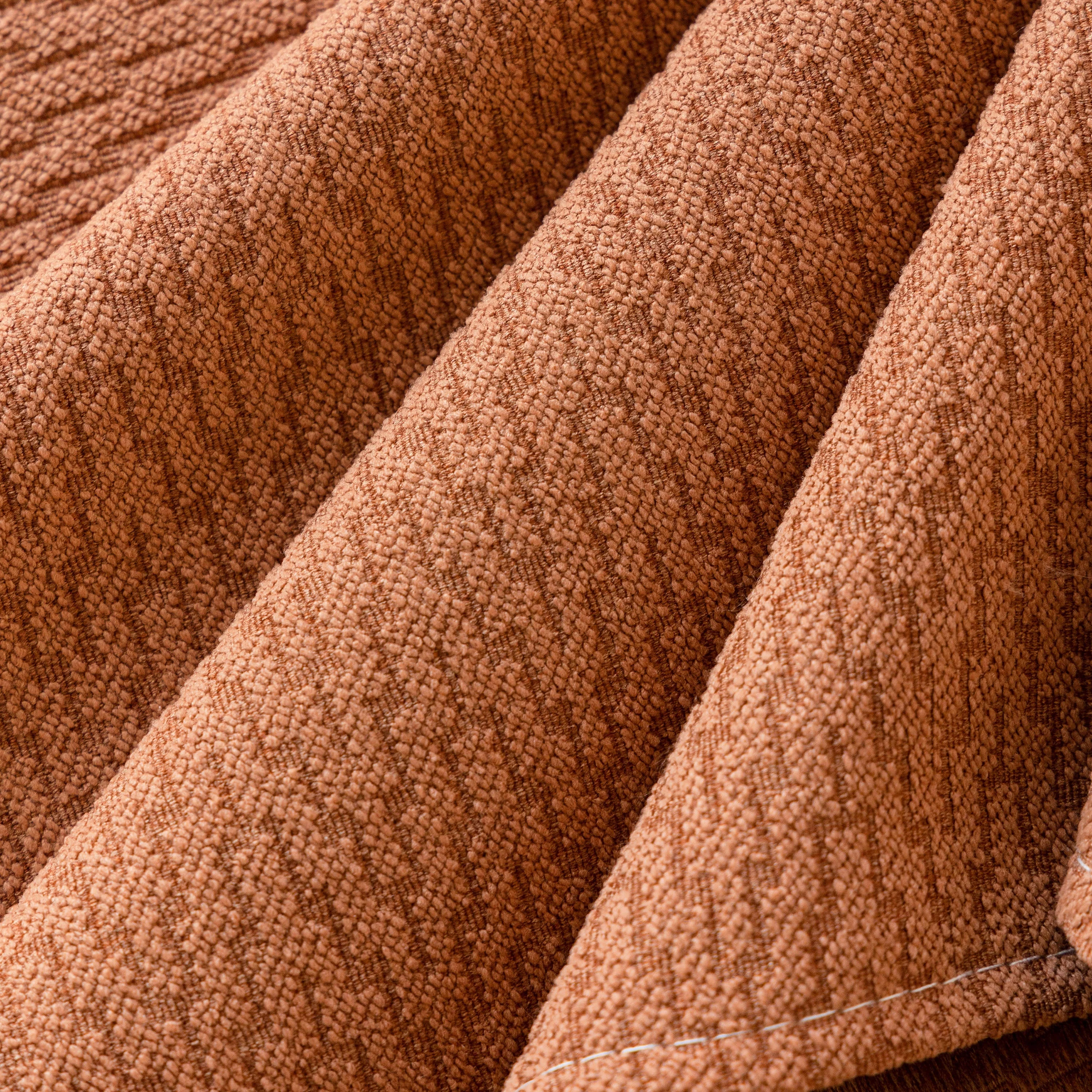 Herringbone Textured Sofa Throw Blanket, Durable Pet Friendly Modern Couch Slipcover - Image 43
