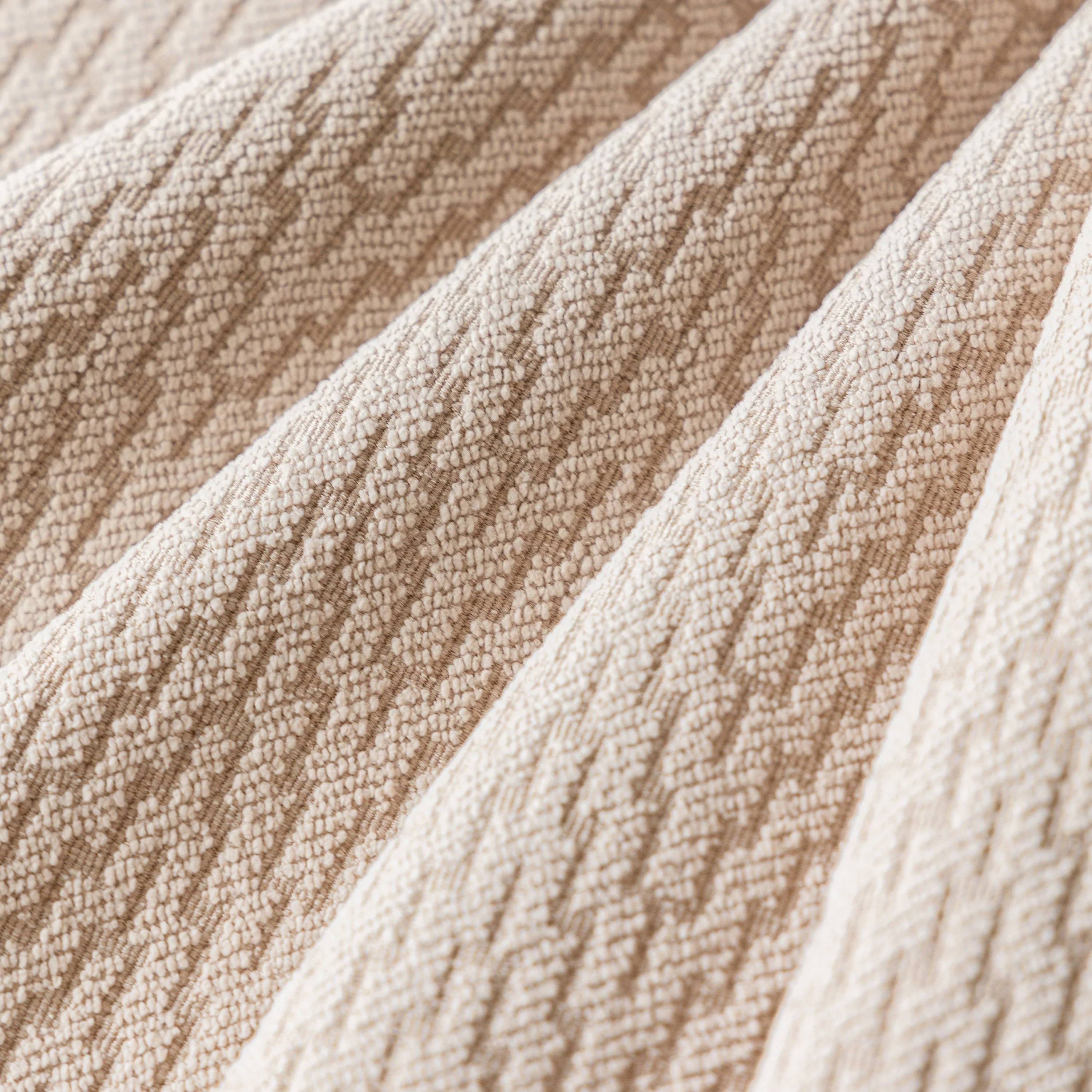 Herringbone Textured Sofa Throw Blanket, Durable Pet Friendly Modern Couch Slipcover - Image 5