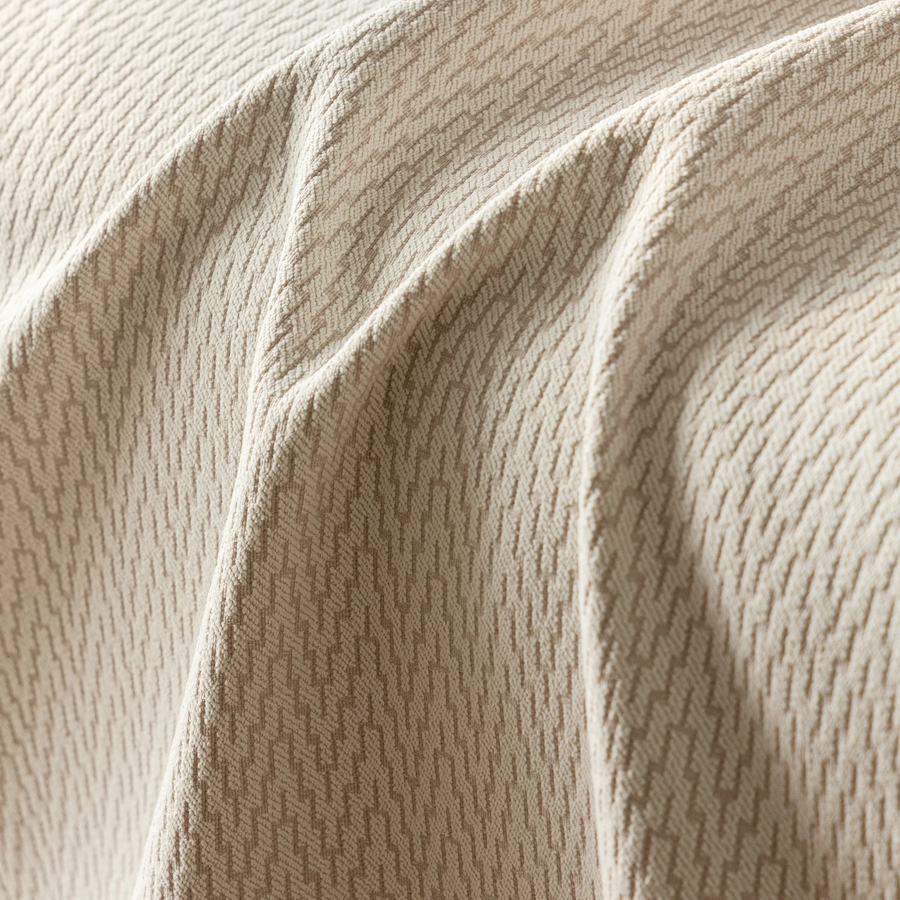 Herringbone Textured Sofa Throw Blanket, Durable Pet Friendly Modern Couch Slipcover - Image 62
