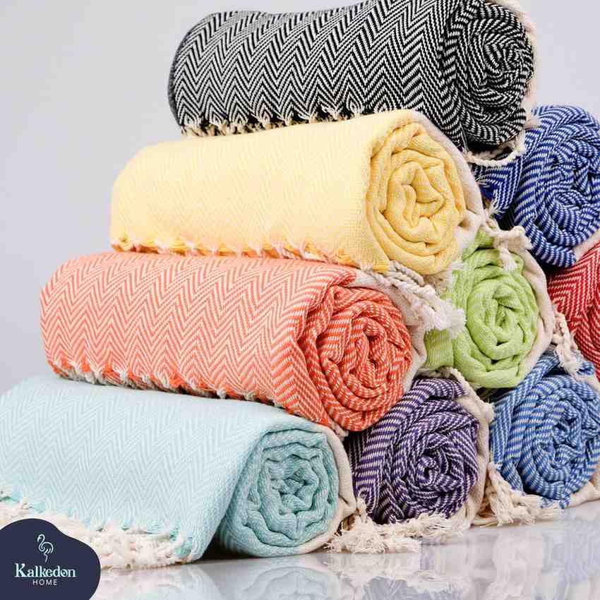 Herringbone Turkish Towel - Image 2