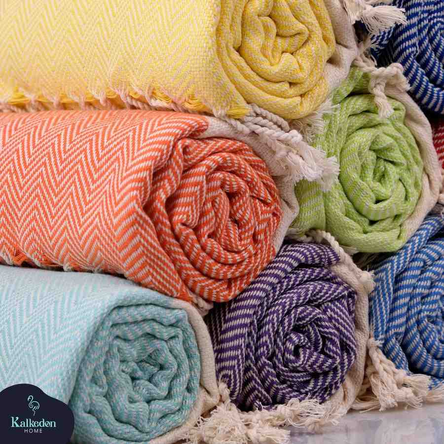 Herringbone Turkish Towel - Image 3