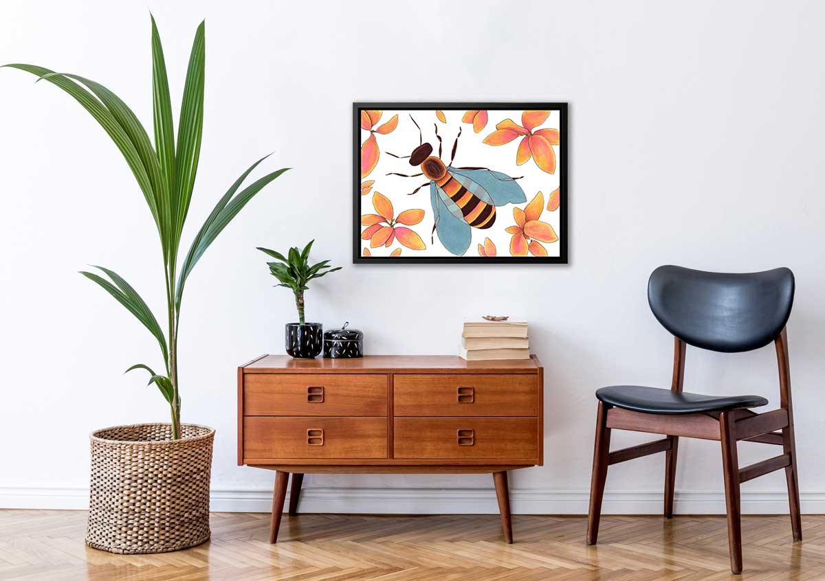 Hey, Honey - Open Edition Canvas Print - Image 2