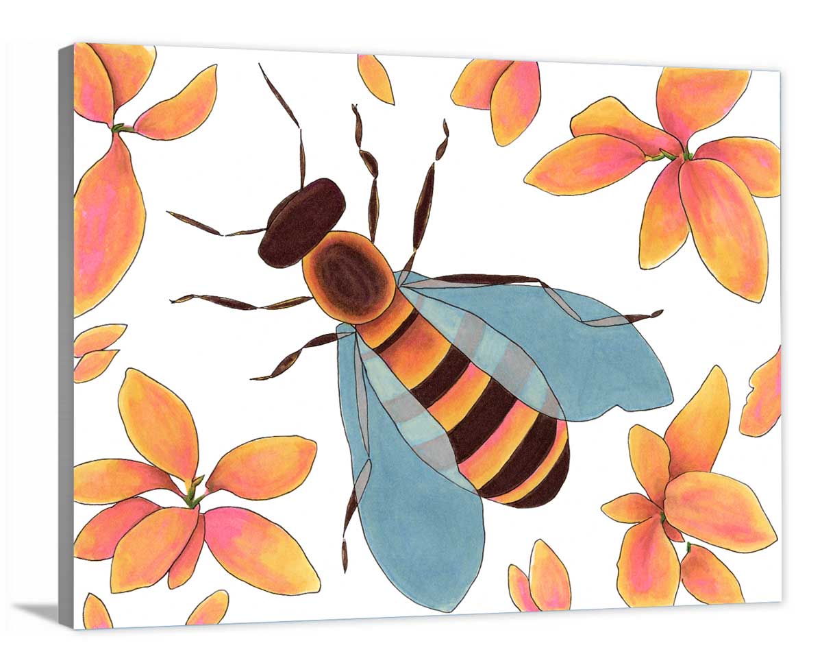 Hey, Honey - Open Edition Canvas Print - Image 5