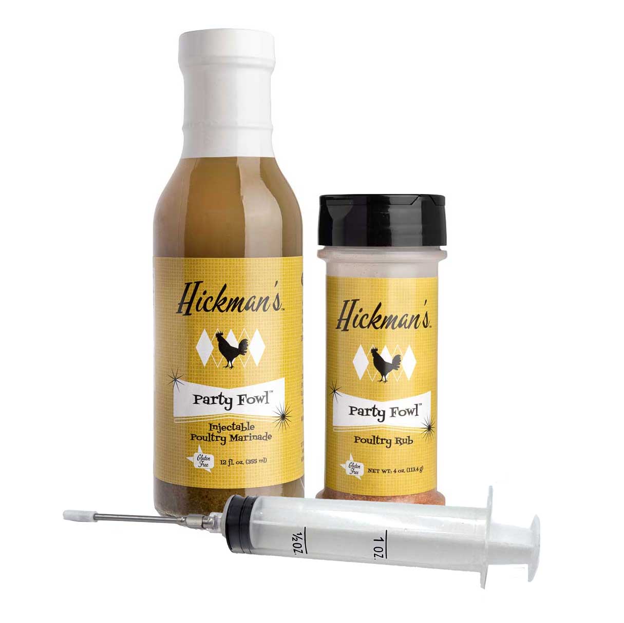 Hickman’s Party Fowl Poultry Package With Injector
