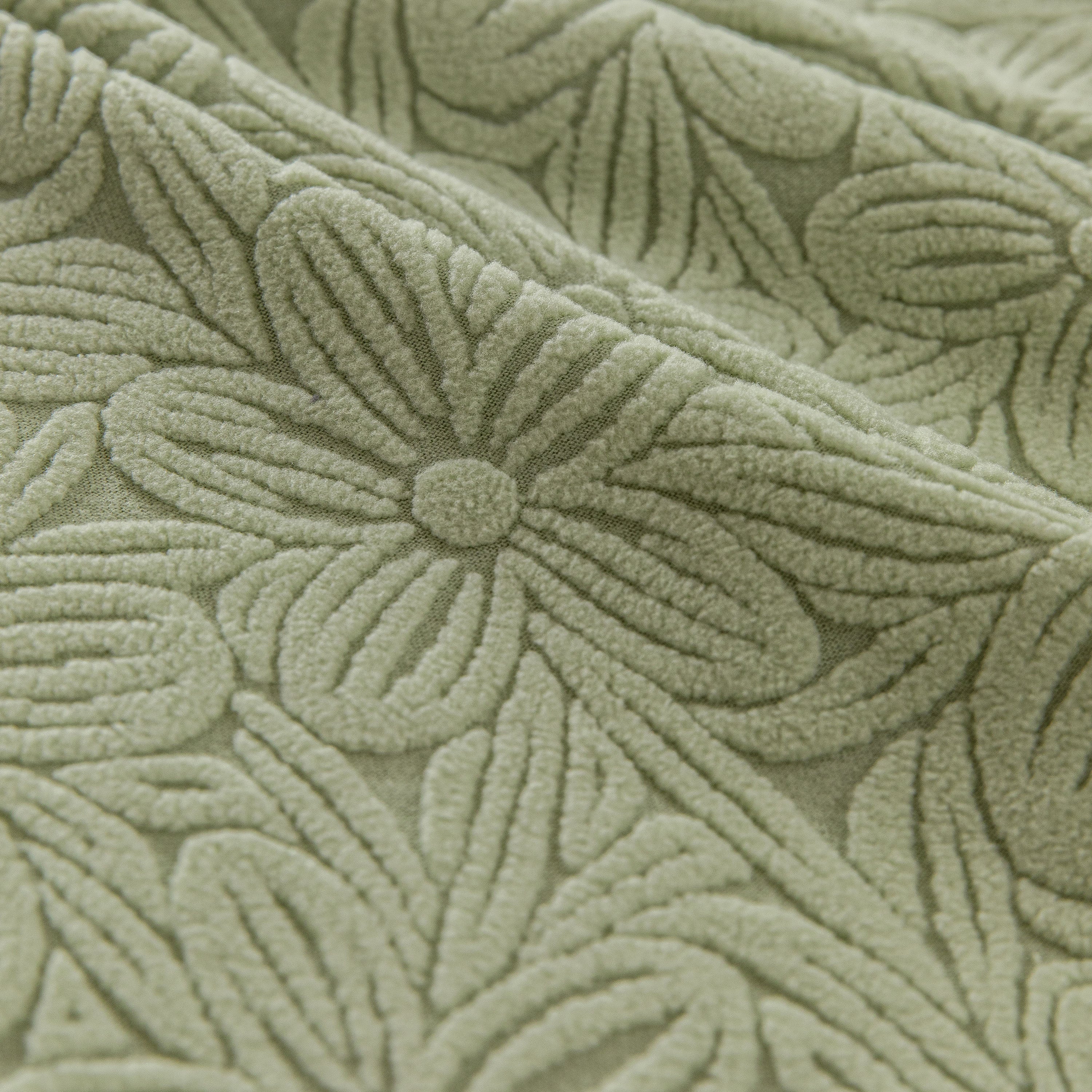 High Elastic Floral Couch Slipcover, Jacquard Stretch Non-Slip Furniture Protector - Image 37