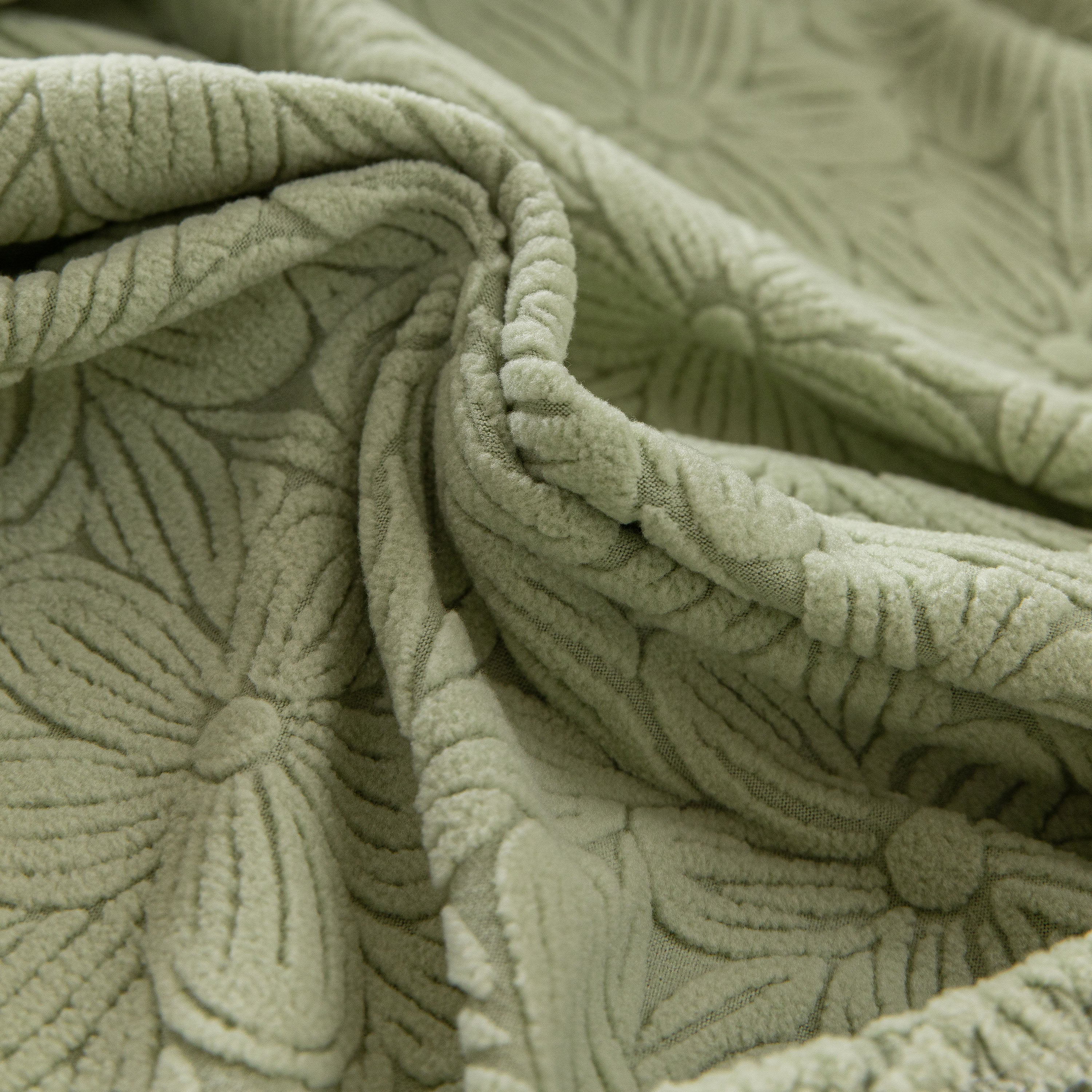 High Elastic Floral Couch Slipcover, Jacquard Stretch Non-Slip Furniture Protector - Image 39