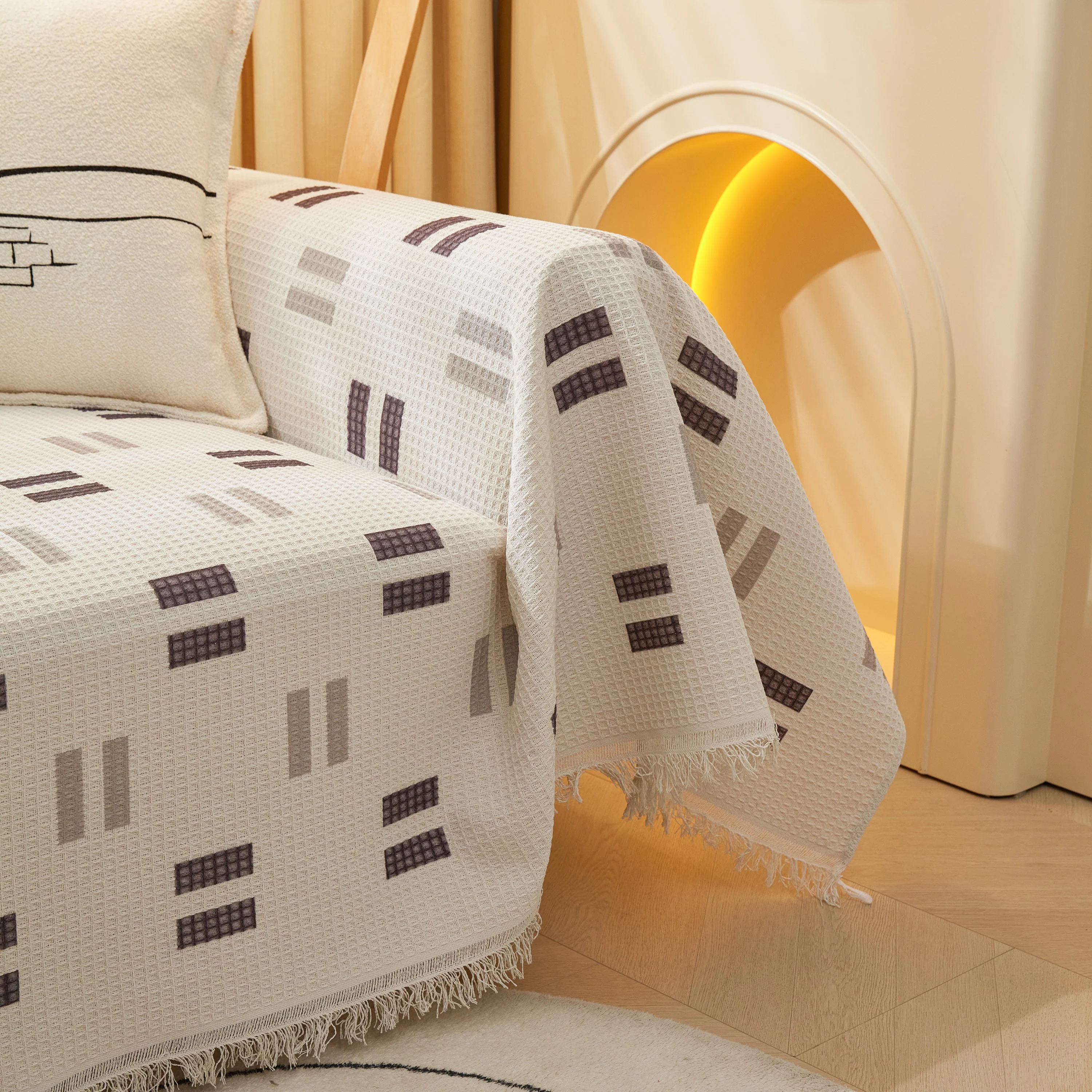 High-Quality Fabric Non-Slip Sofa Cover Throw, Throw Blankets for Couch, Furniture Covers for Pets - Image 10