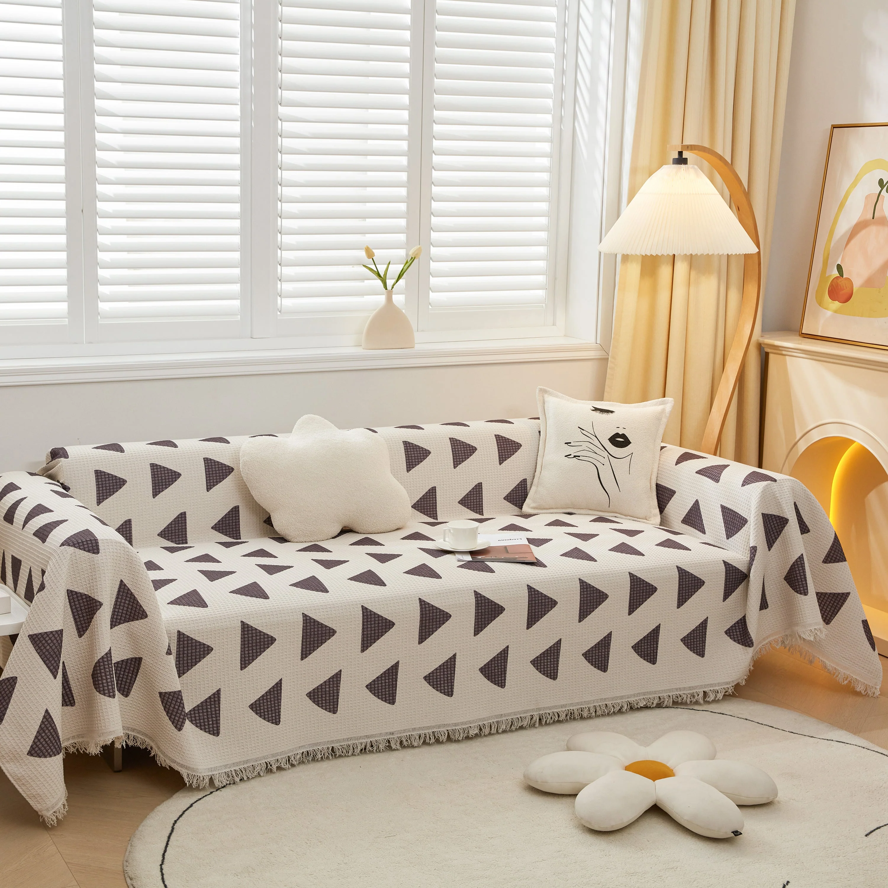 High-Quality Fabric Non-Slip Sofa Cover Throw, Throw Blankets for Couch, Furniture Covers for Pets - Image 26