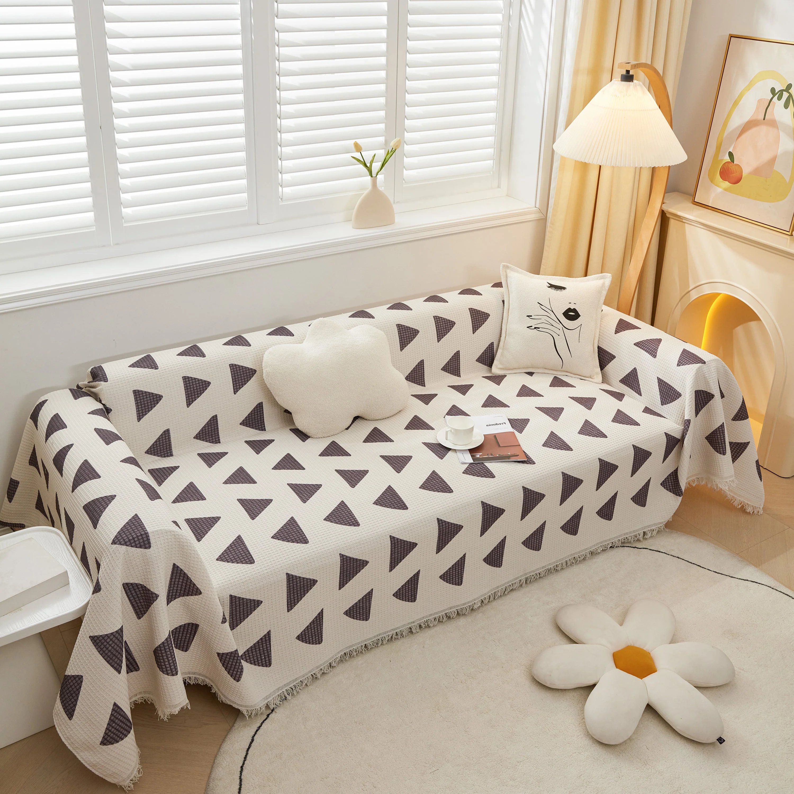 High-Quality Fabric Non-Slip Sofa Cover Throw, Throw Blankets for Couch, Furniture Covers for Pets - Image 28