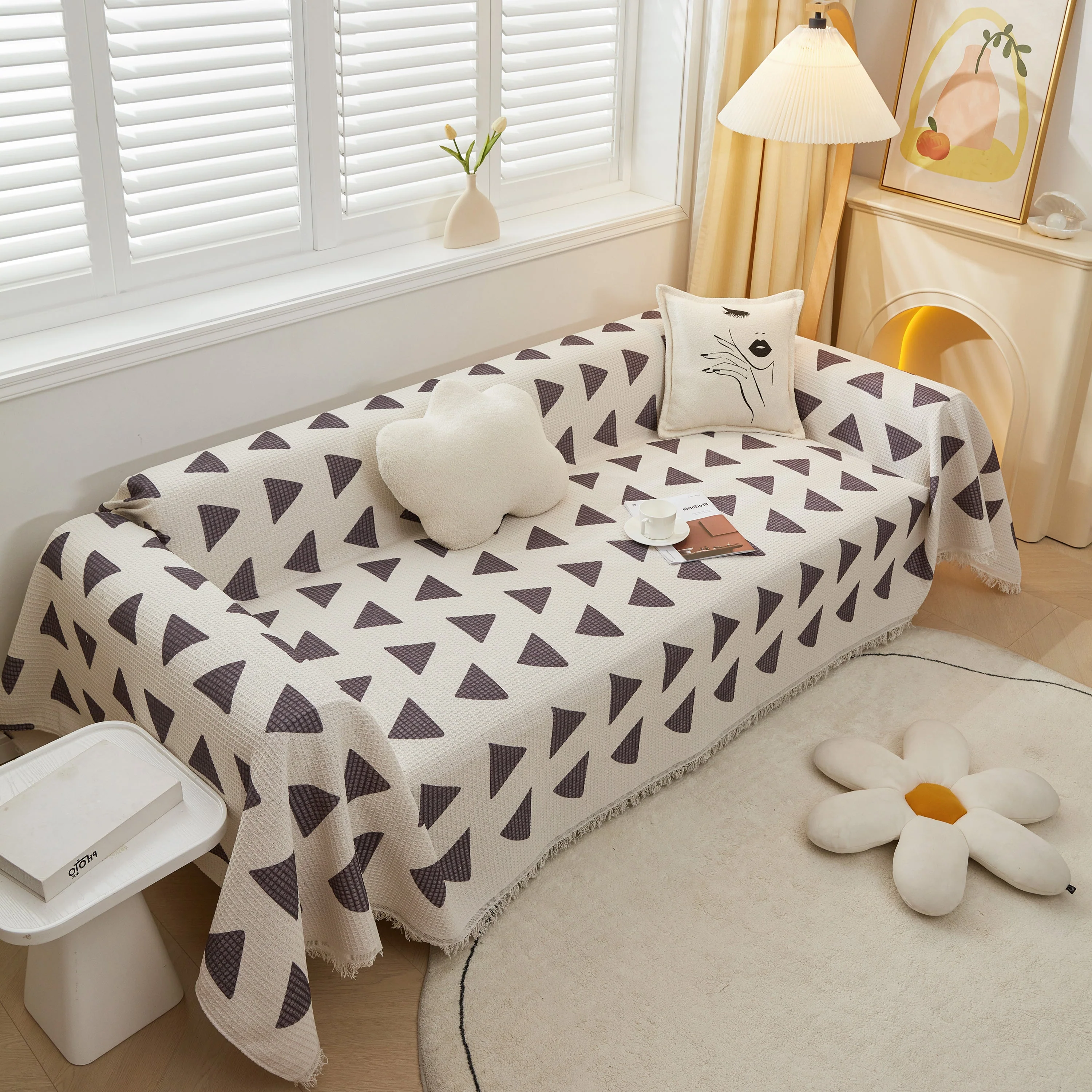 High-Quality Fabric Non-Slip Sofa Cover Throw, Throw Blankets for Couch, Furniture Covers for Pets - Image 29