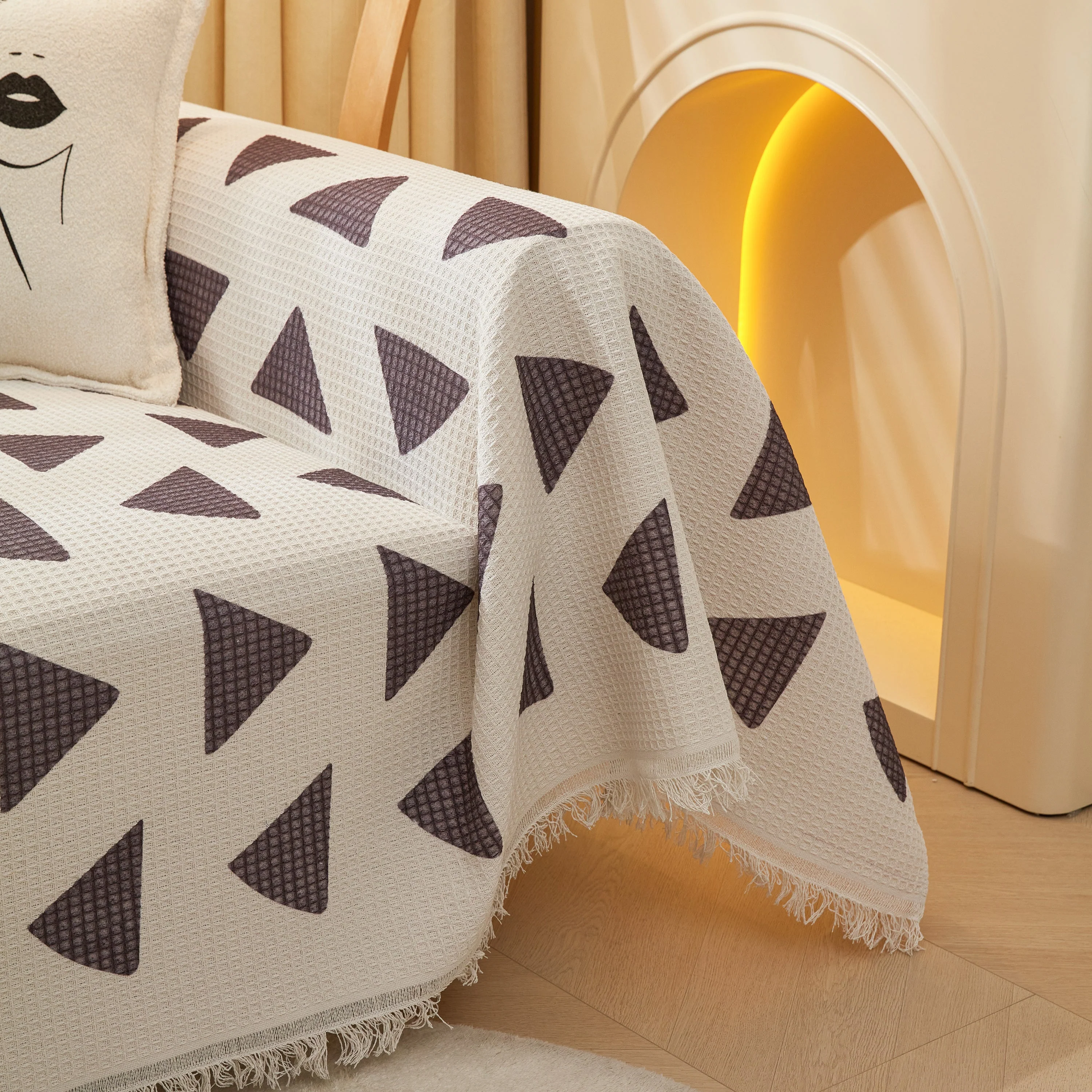 High-Quality Fabric Non-Slip Sofa Cover Throw, Throw Blankets for Couch, Furniture Covers for Pets - Image 37