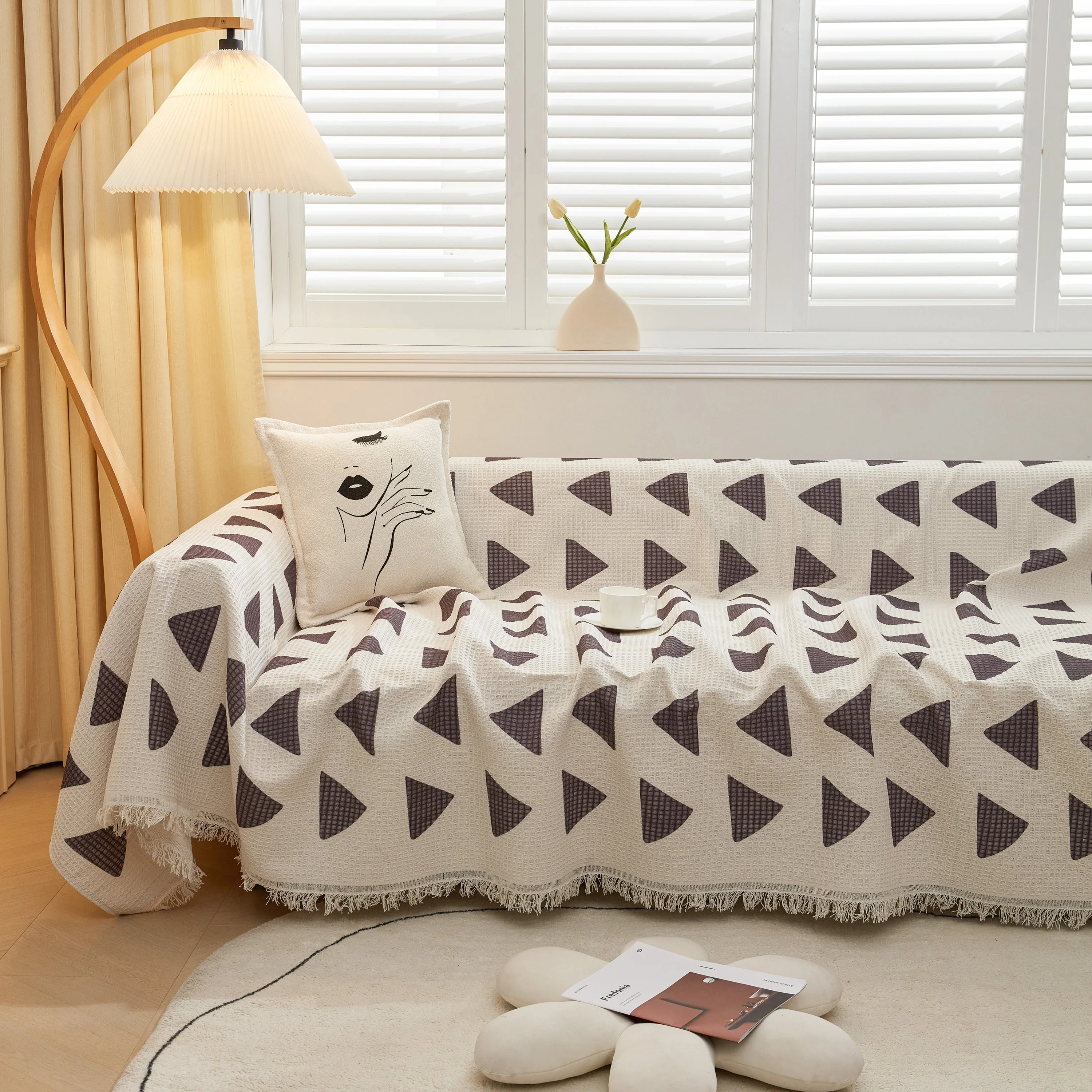 High-Quality Fabric Non-Slip Sofa Cover Throw, Throw Blankets for Couch, Furniture Covers for Pets - Image 40