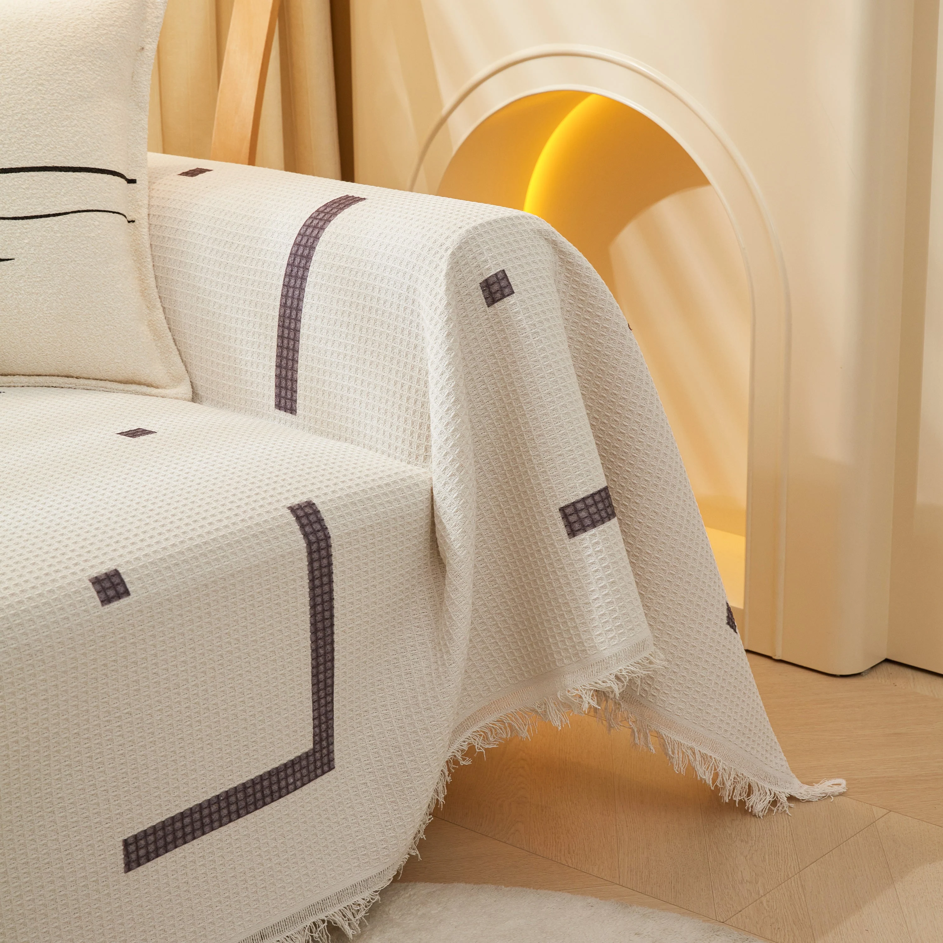 High-Quality Fabric Non-Slip Sofa Cover Throw, Throw Blankets for Couch, Furniture Covers for Pets - Image 73