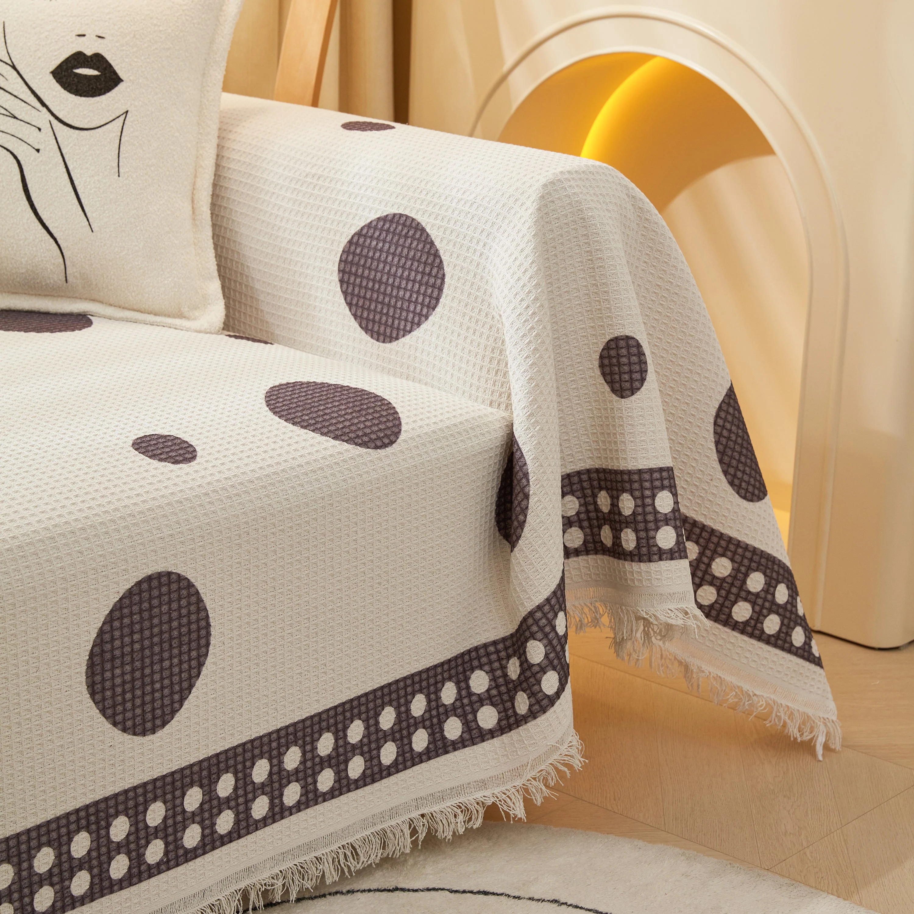High-Quality Fabric Non-Slip Sofa Cover Throw, Throw Blankets for Couch, Furniture Covers for Pets - Image 91