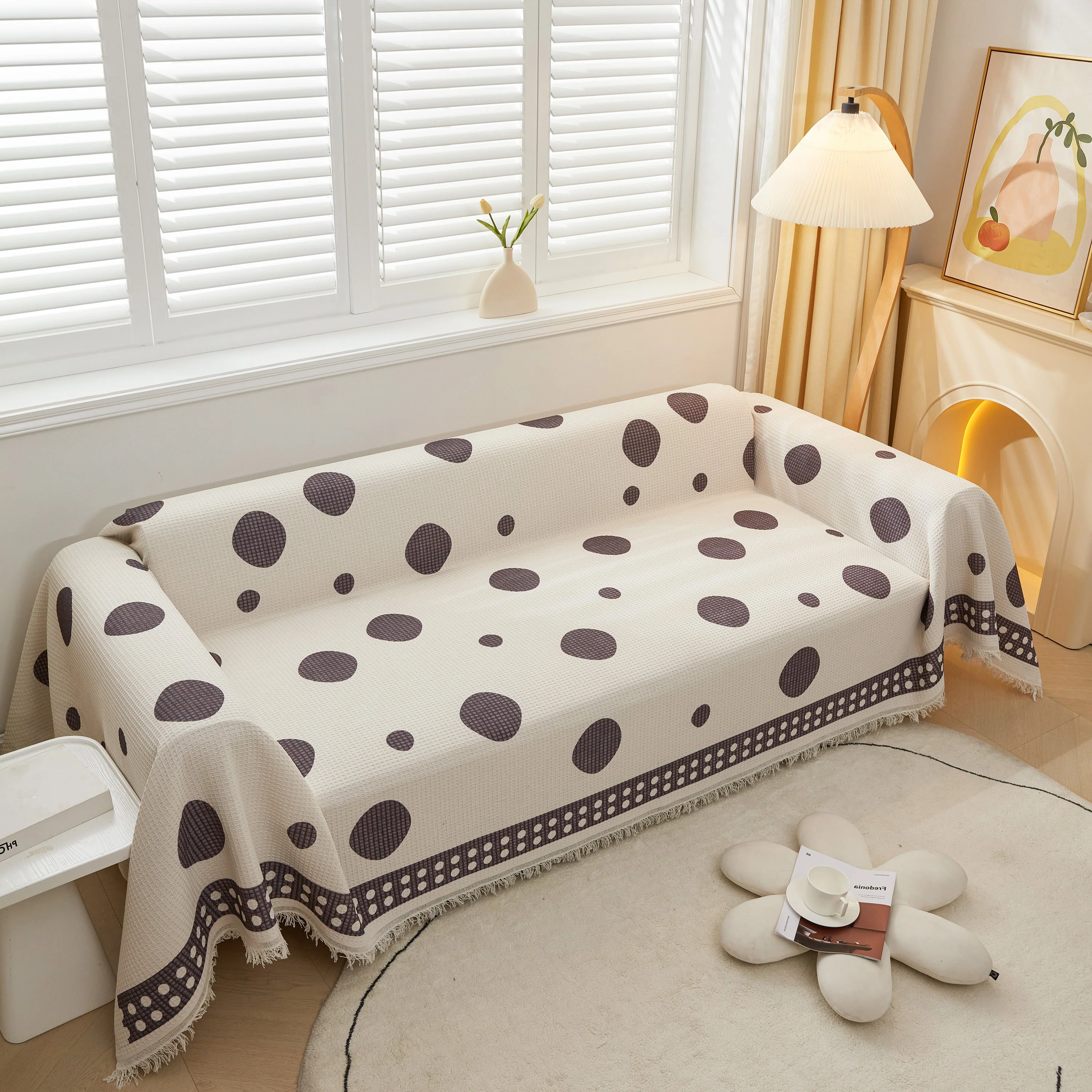 High-Quality Fabric Non-Slip Sofa Cover Throw, Throw Blankets for Couch, Furniture Covers for Pets - Image 92