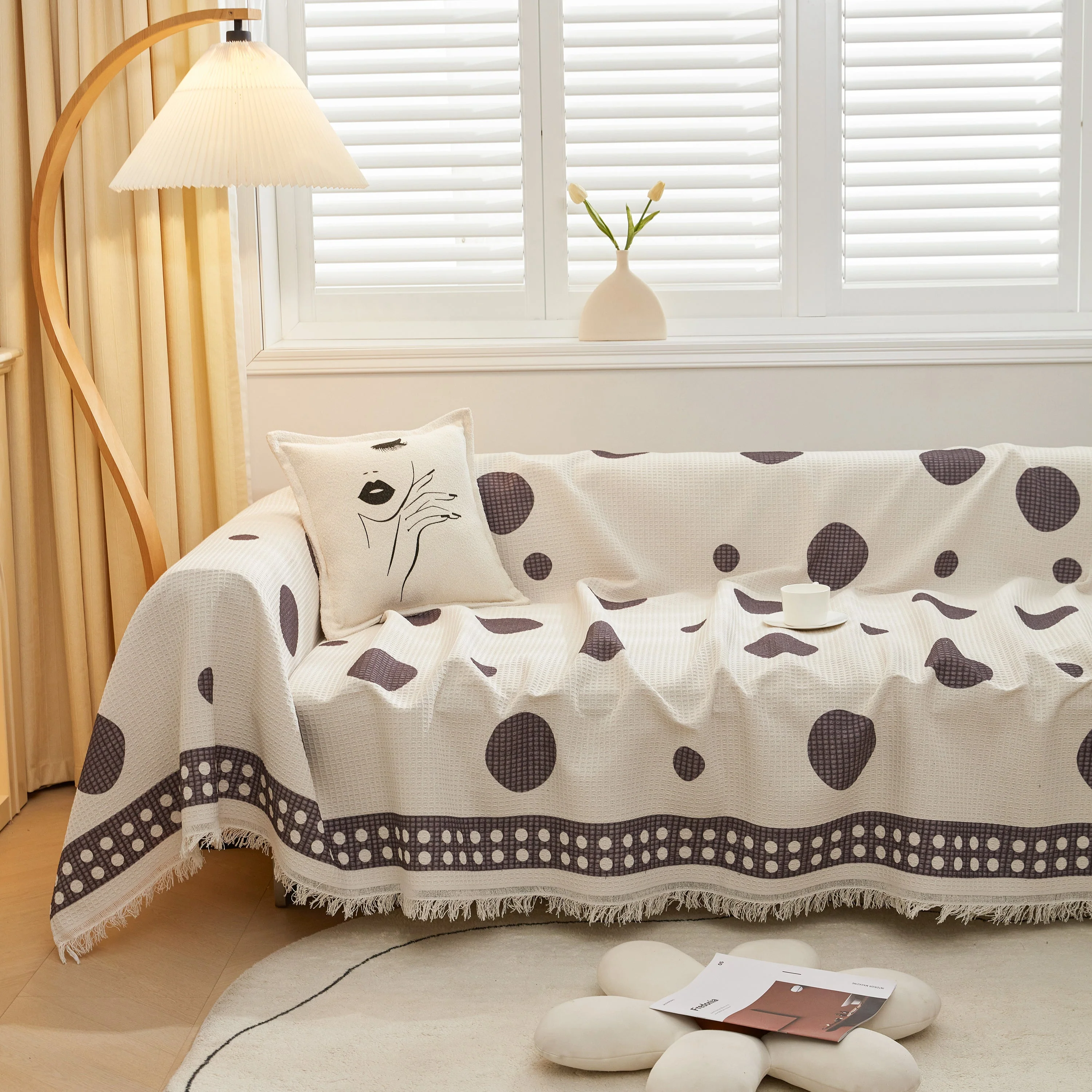 High-Quality Fabric Non-Slip Sofa Cover Throw, Throw Blankets for Couch, Furniture Covers for Pets - Image 94