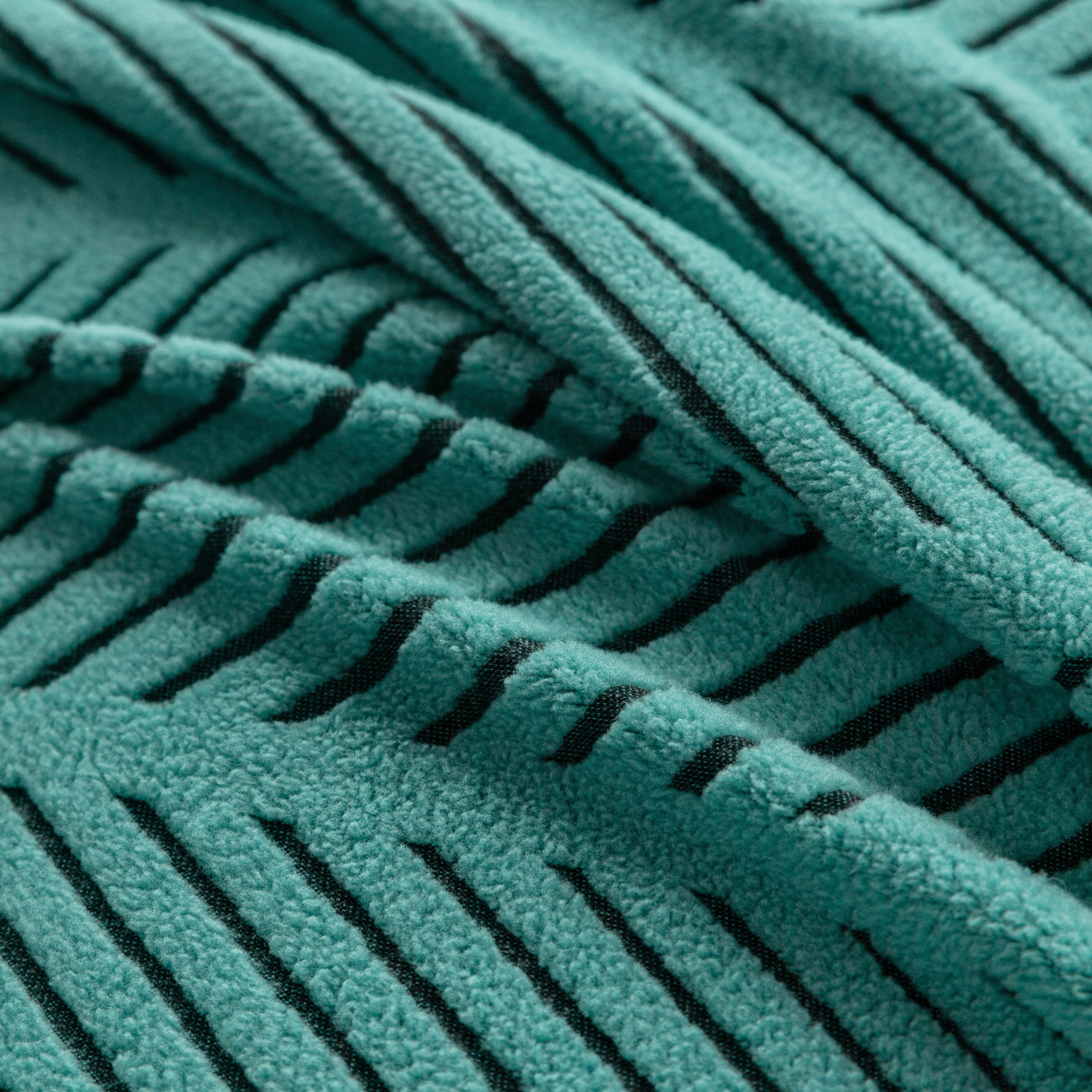 High Stretch Chevron Sofa Cover, Soft Washable Textured Jacquard Slipcover for Couch - Image 12