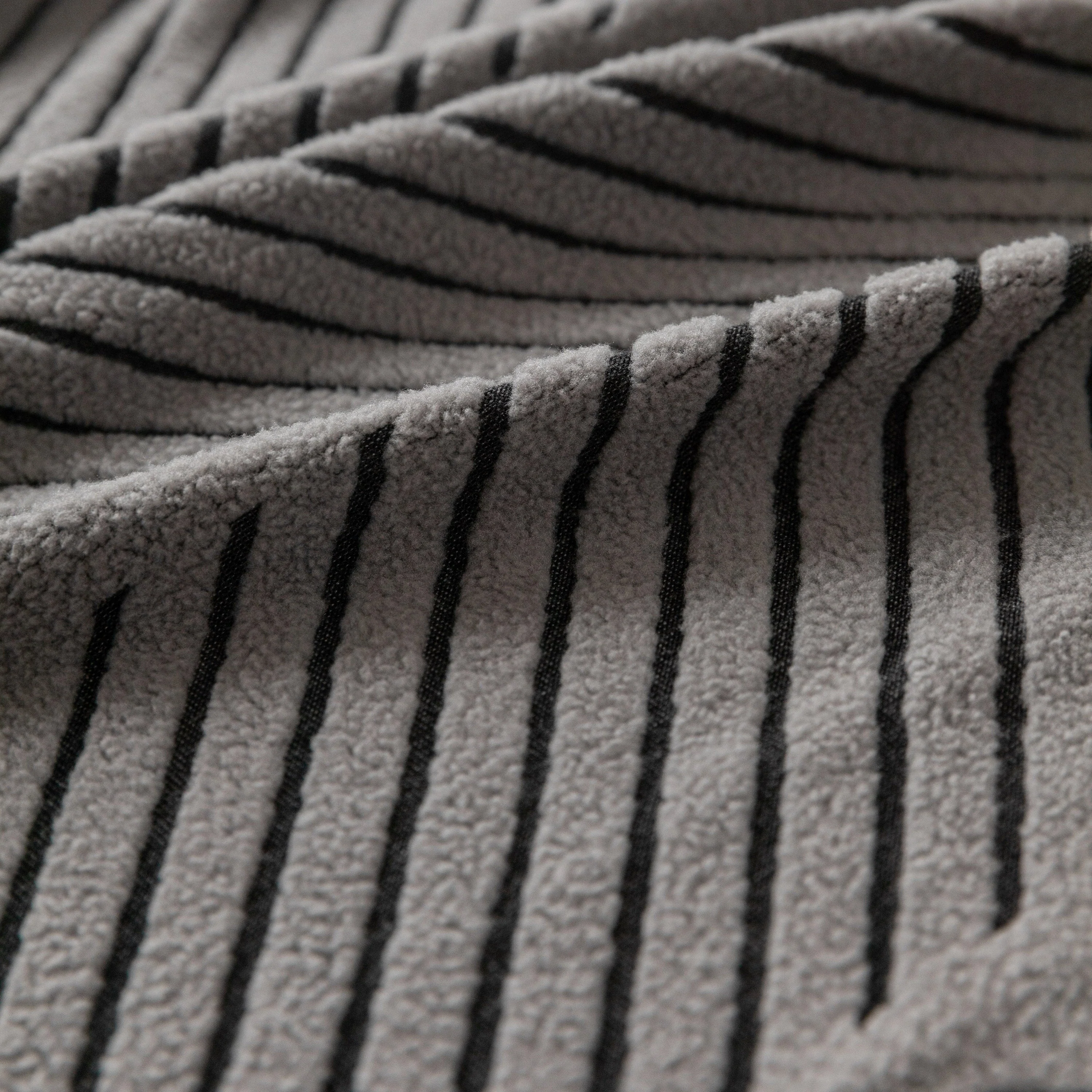High Stretch Chevron Sofa Cover, Soft Washable Textured Jacquard Slipcover for Couch - Image 28