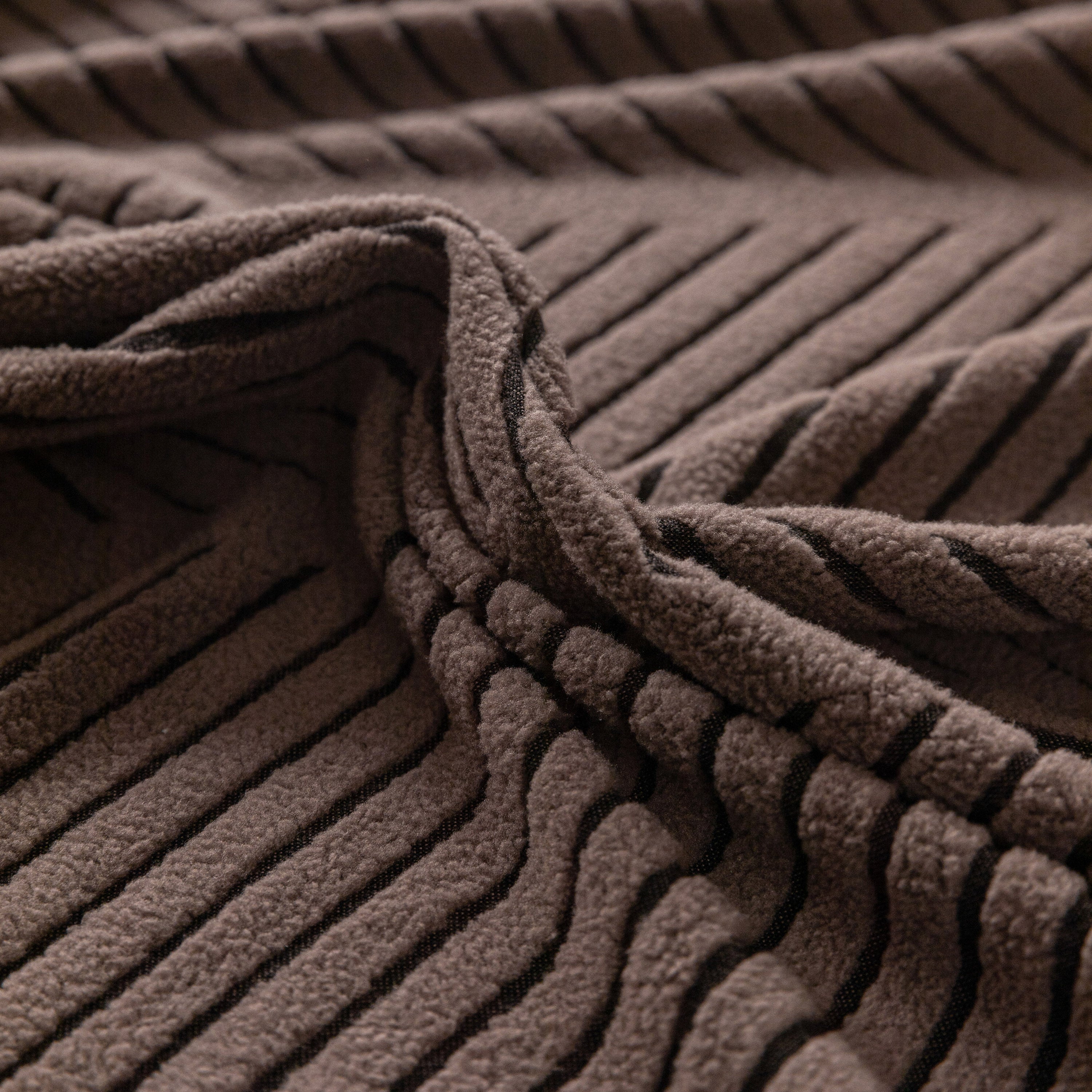 High Stretch Chevron Sofa Cover, Soft Washable Textured Jacquard Slipcover for Couch - Image 48