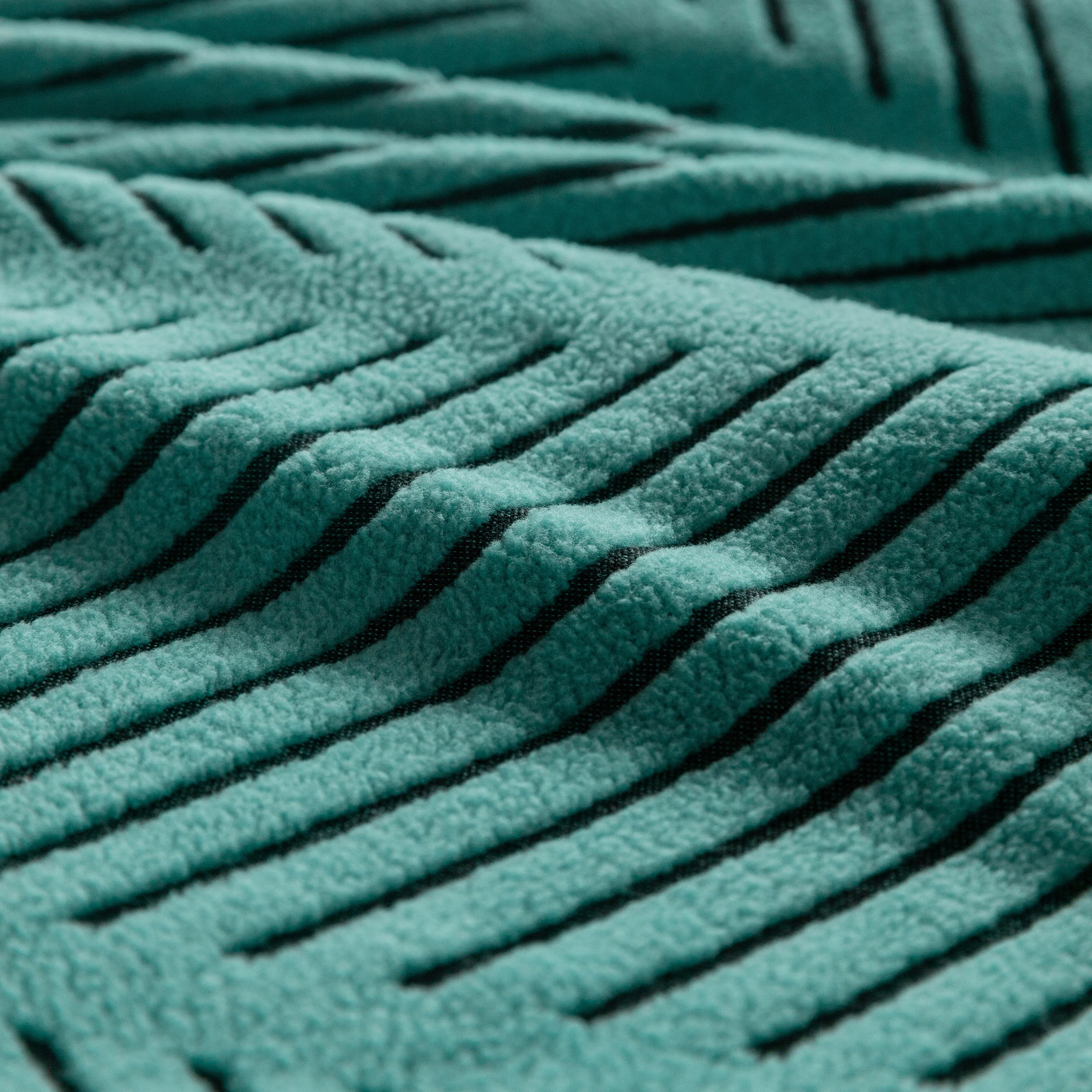 High Stretch Chevron Sofa Cover, Soft Washable Textured Jacquard Slipcover for Couch - Image 9