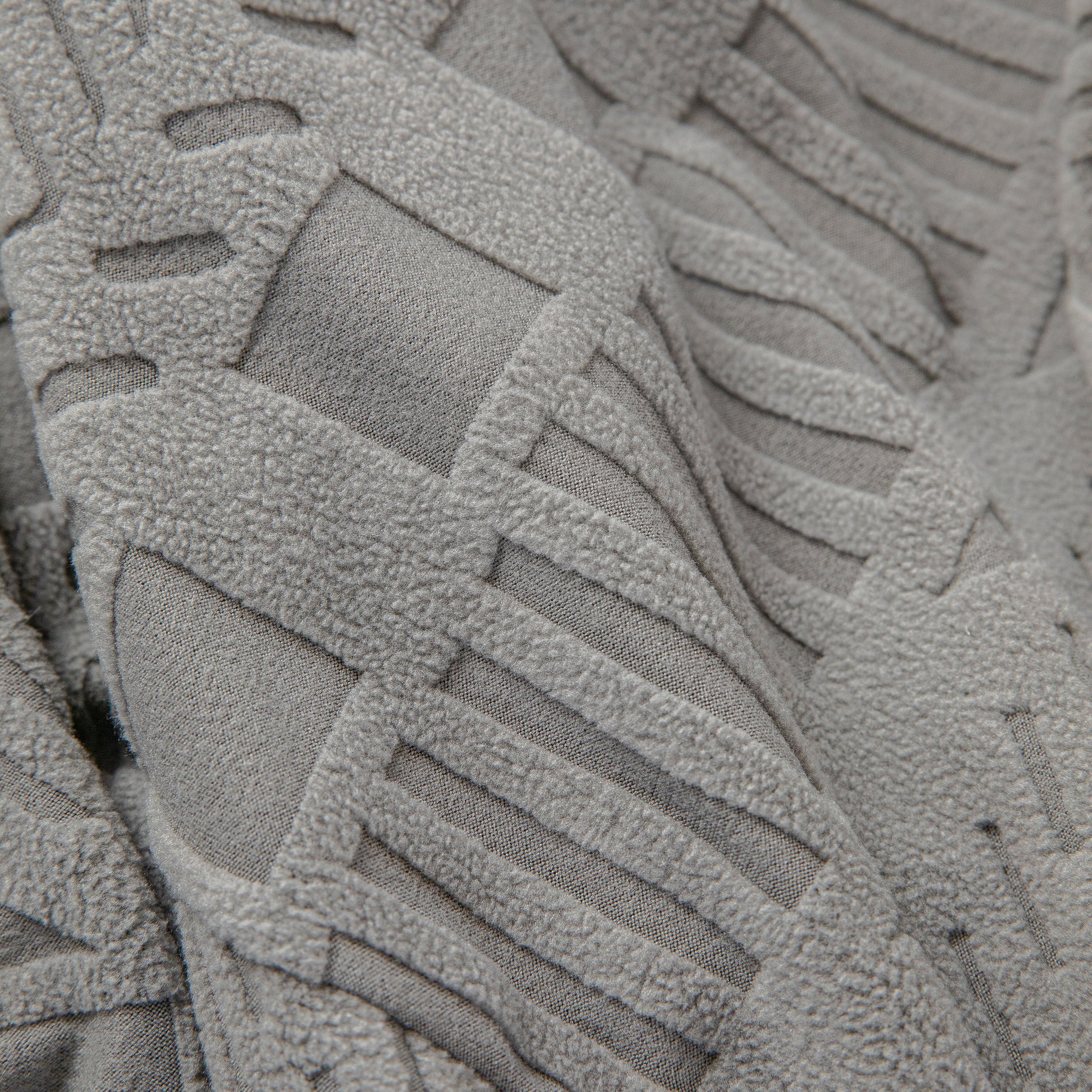High Stretch Embossed Geometric Slipcover for Couch, Cozy Plush Fleece Couch Cover - Image 13