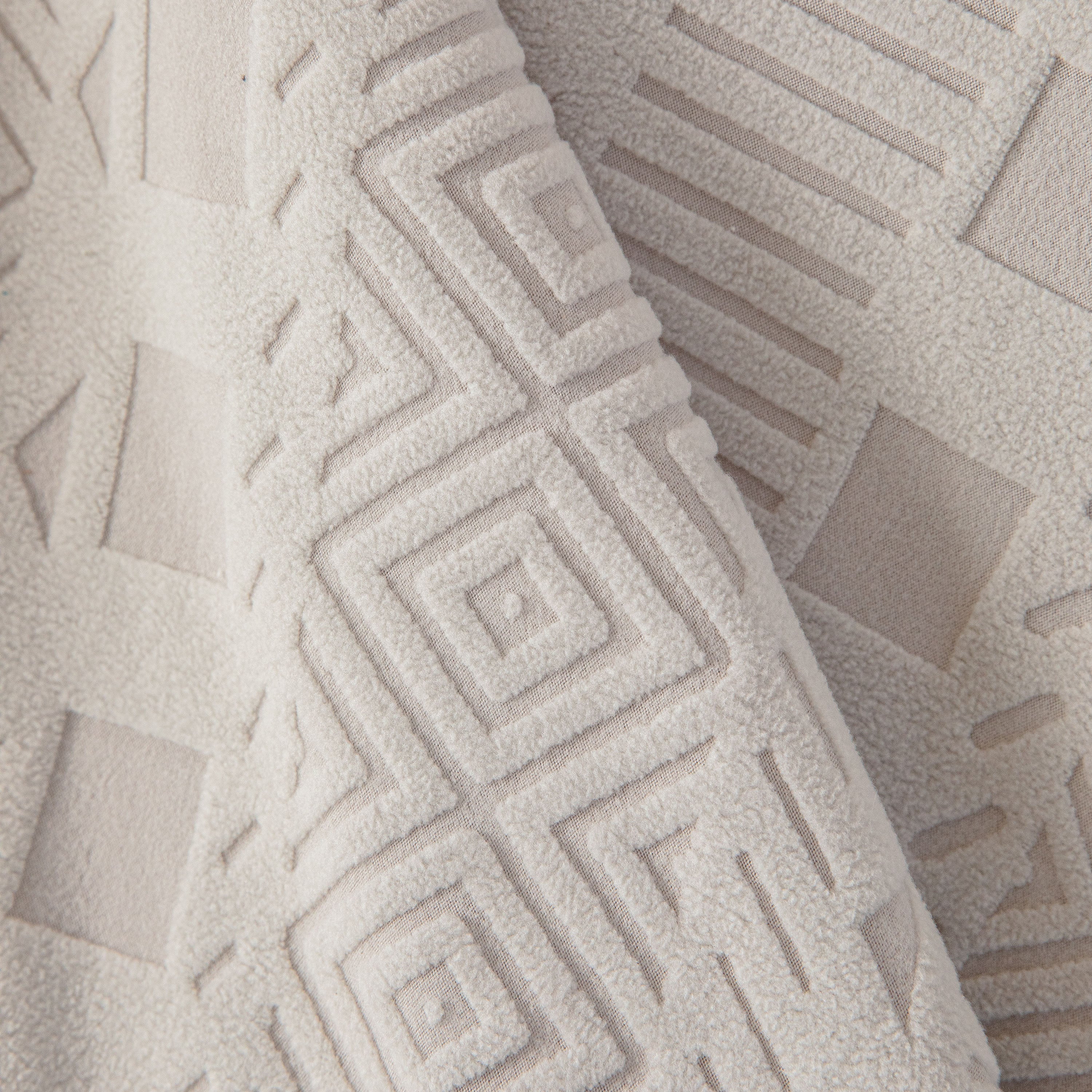 High Stretch Embossed Geometric Slipcover for Couch, Cozy Plush Fleece Couch Cover - Image 35