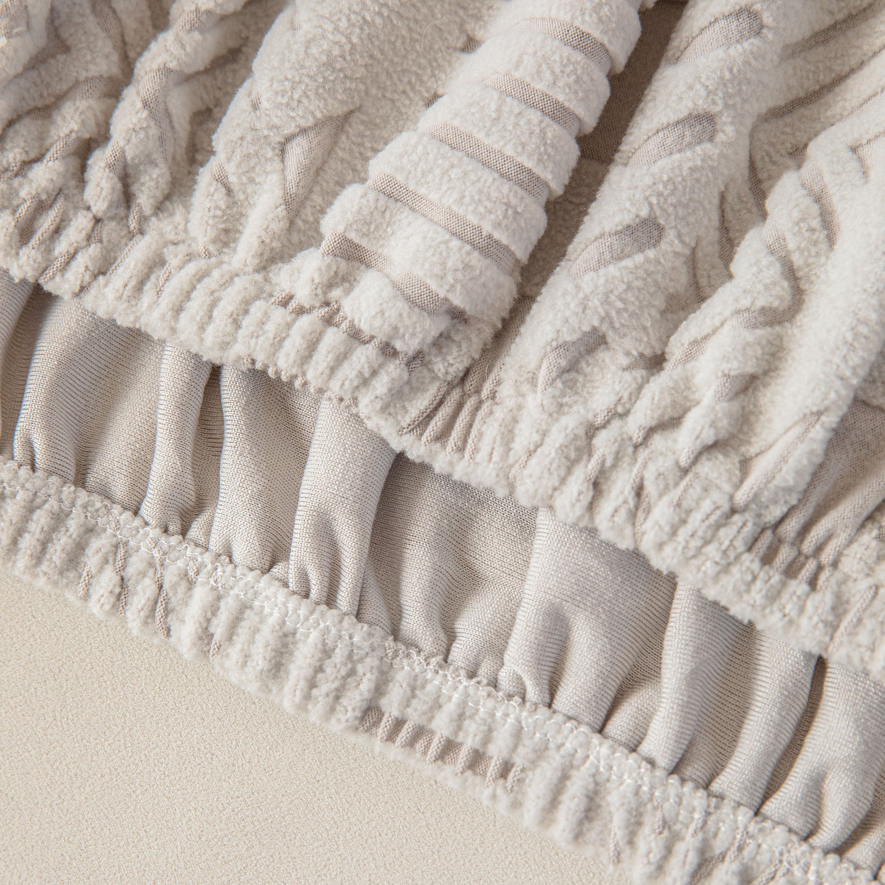 High Stretch Embossed Geometric Slipcover for Couch, Cozy Plush Fleece Couch Cover - Image 37