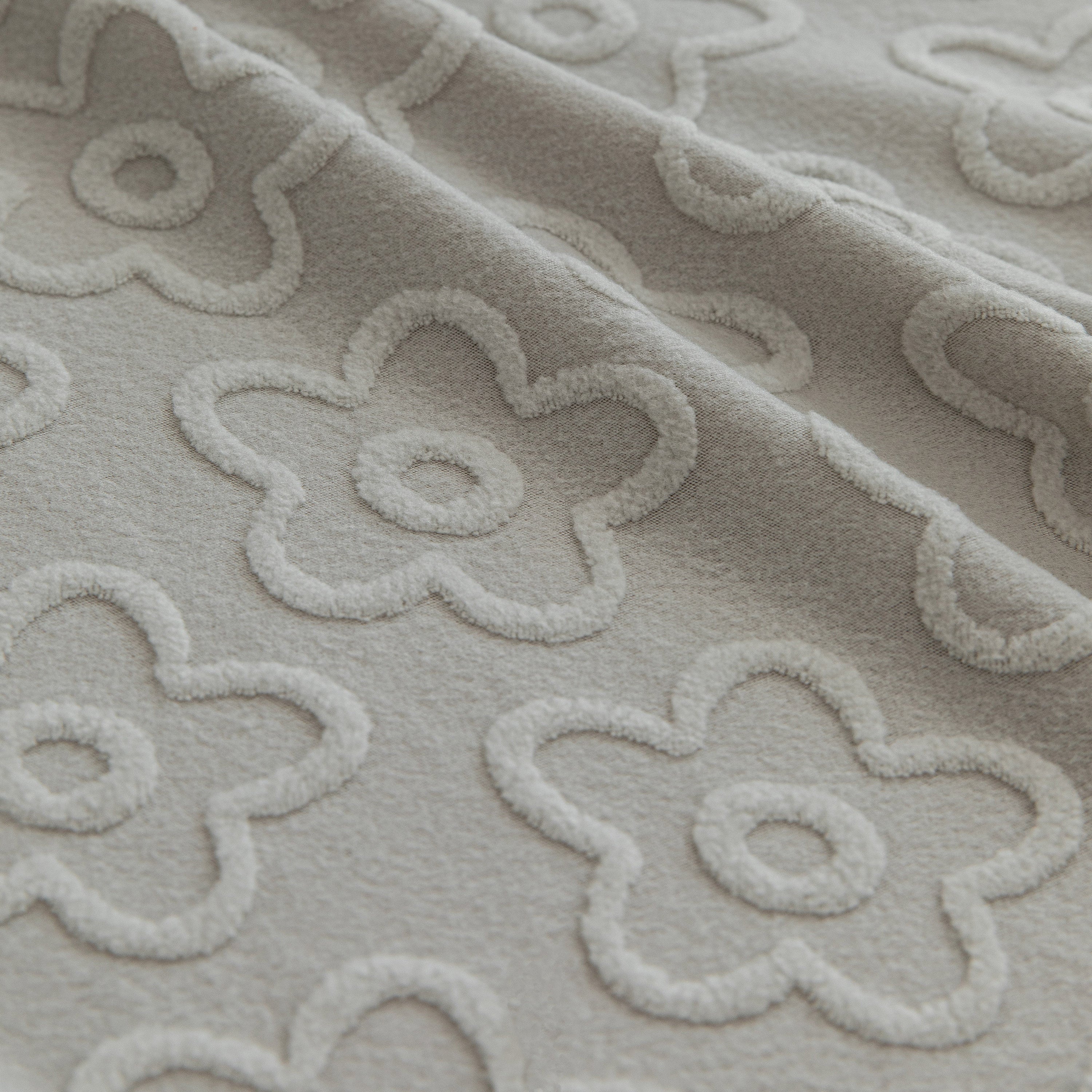 High Stretch Jacquard Sofa Slipcover, Soft Spandex Textured Floral Couch Cover - Image 80