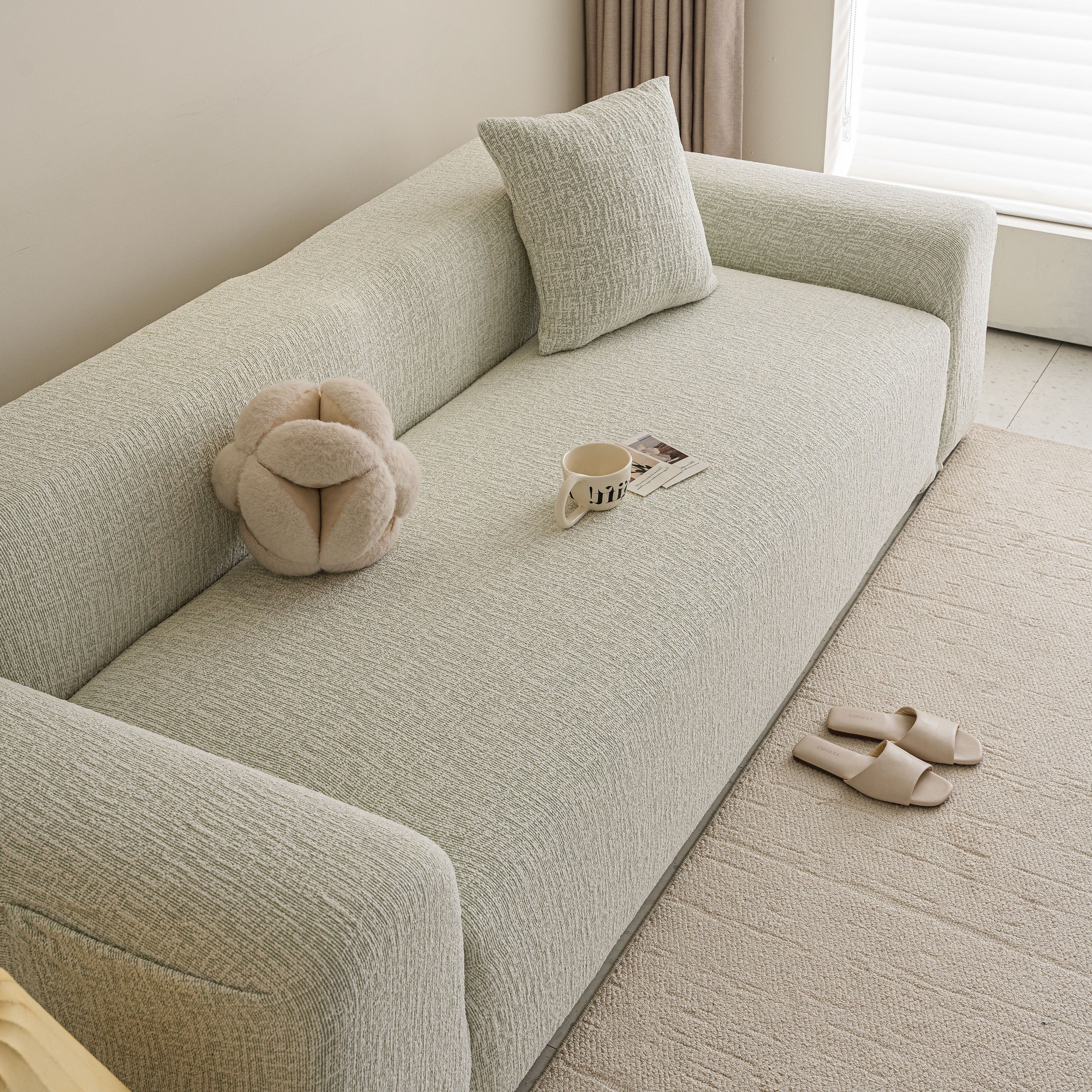 High Stretch Washable Slipcover, Non-Slip Washable Furniture Protector for Kids Pets - Image 101