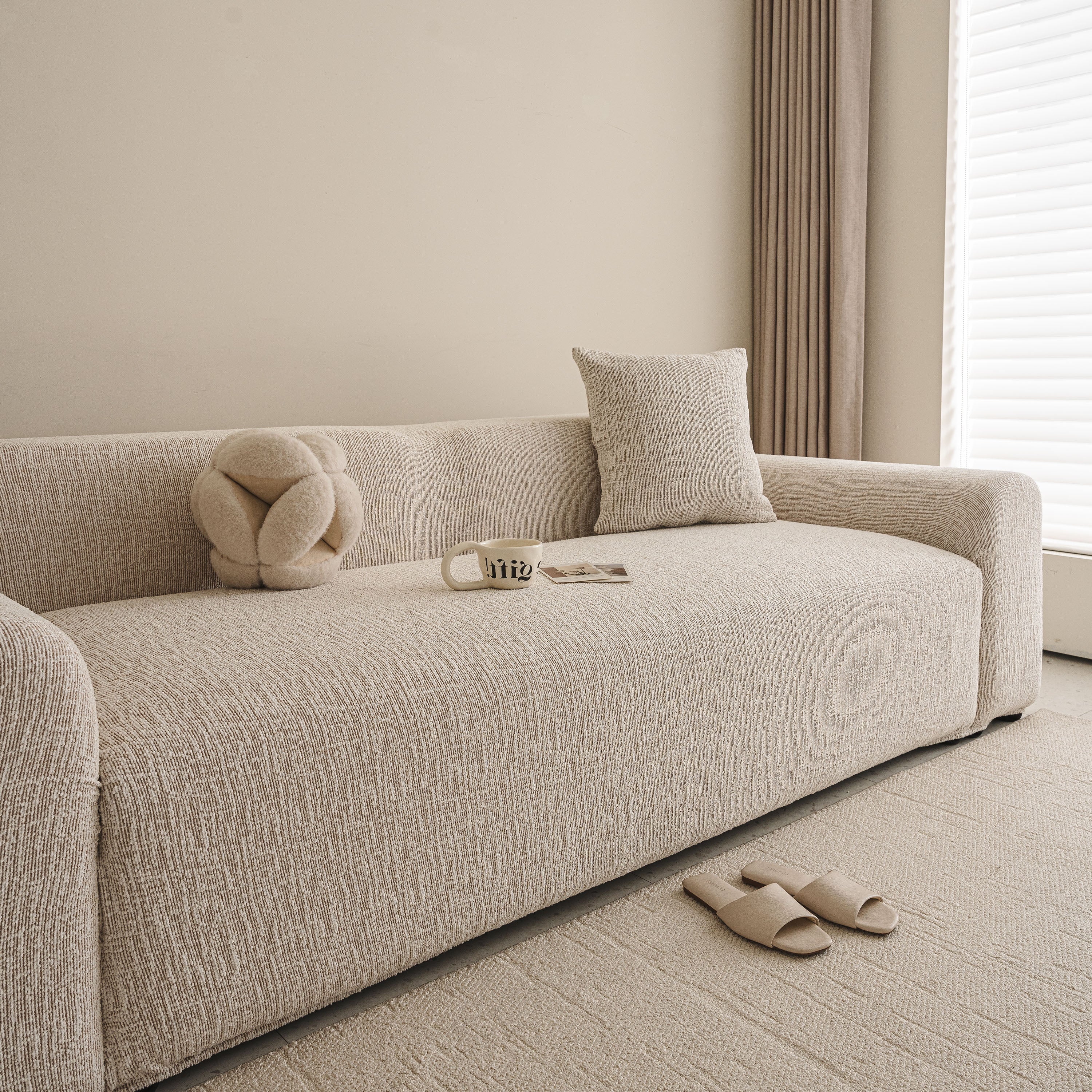 High Stretch Washable Slipcover, Non-Slip Washable Furniture Protector for Kids Pets - Image 16