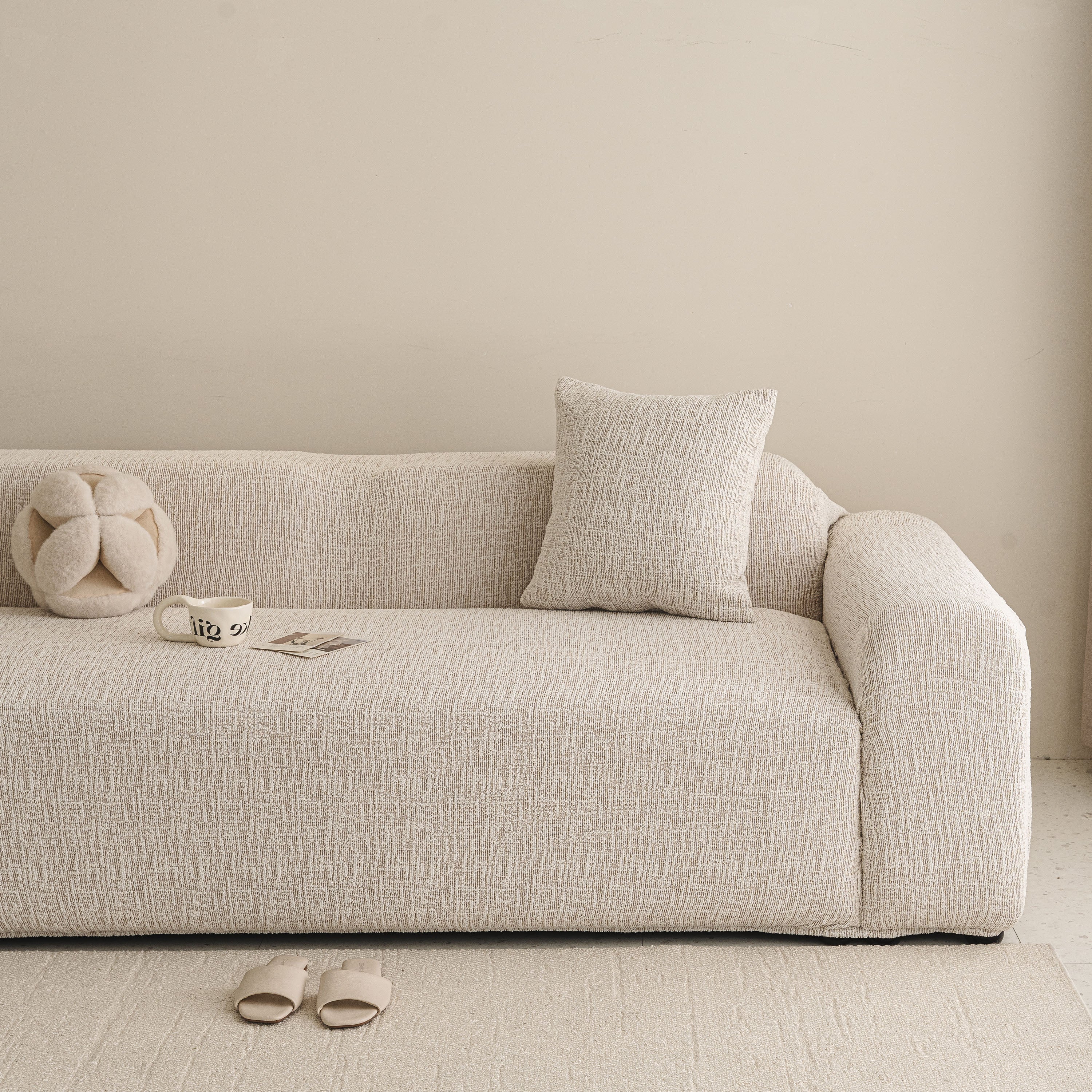 High Stretch Washable Slipcover, Non-Slip Washable Furniture Protector for Kids Pets - Image 2