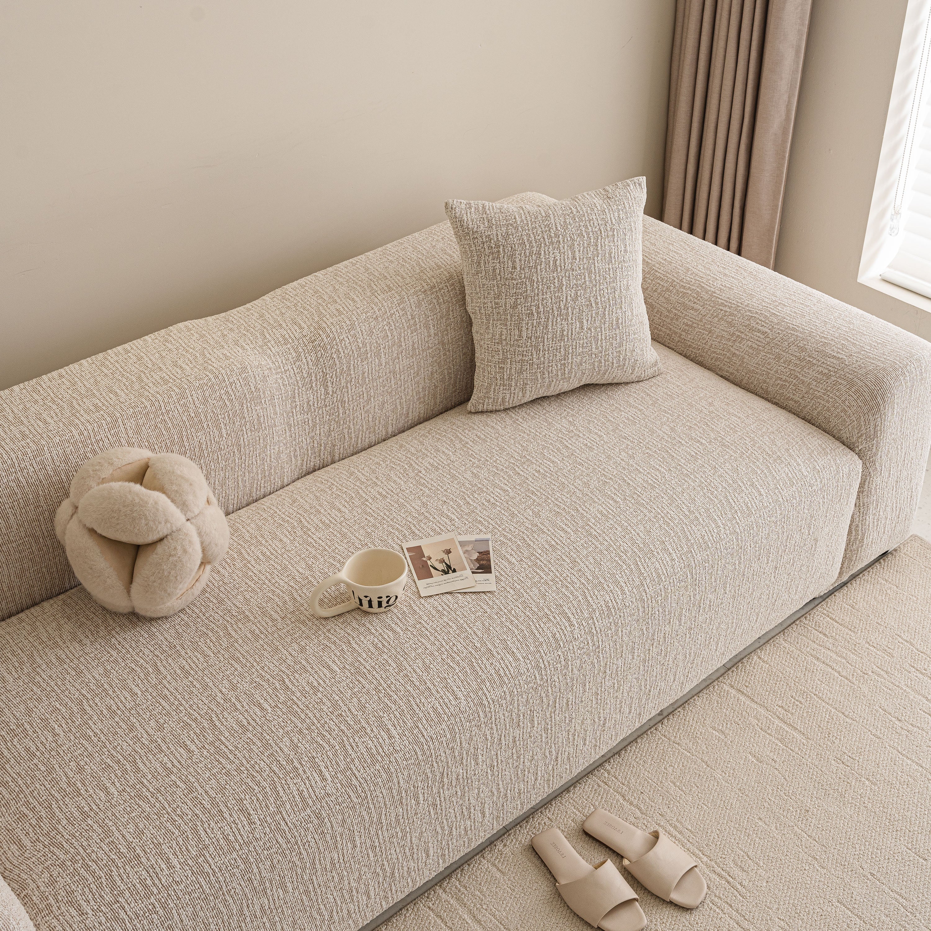 High Stretch Washable Slipcover, Non-Slip Washable Furniture Protector for Kids Pets - Image 20